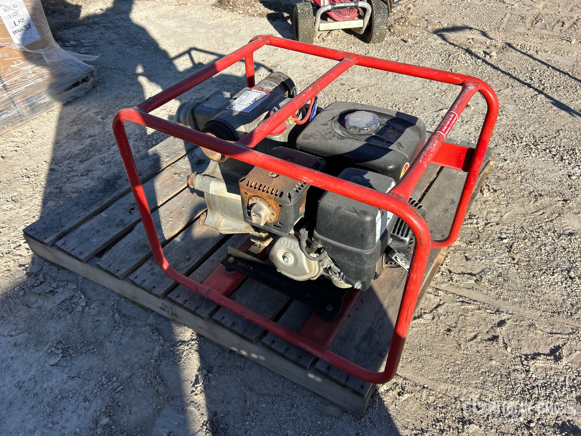 General Appearance with Picture, Left Rear Corner