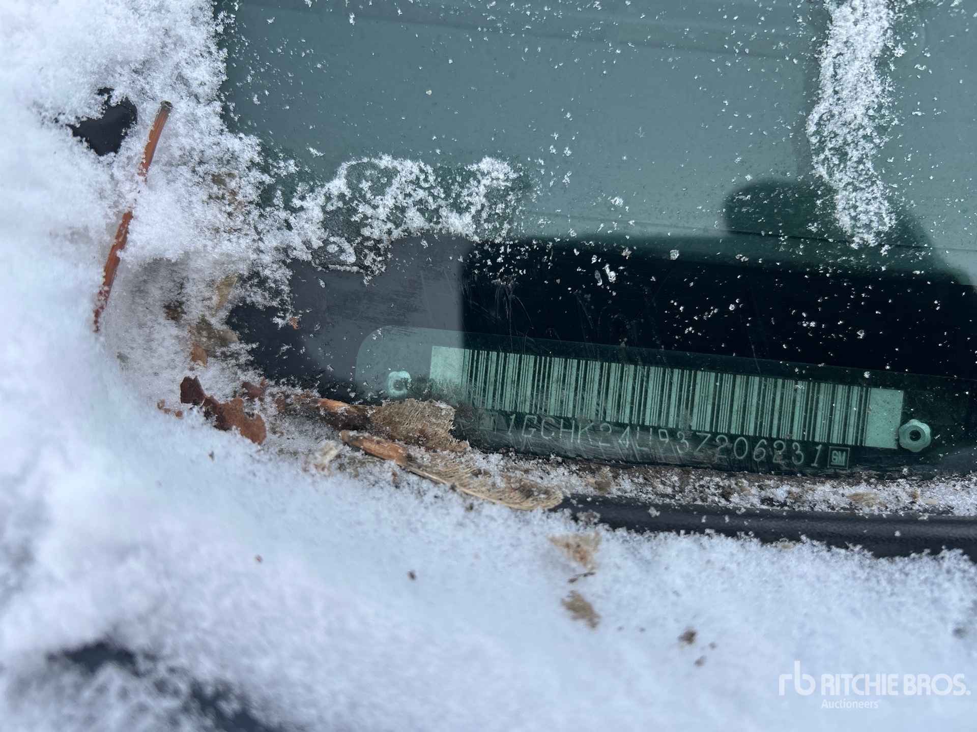 General Appearance with N.º de serie/VIN