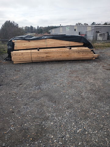 Southern Yellow Pine Kiln Dried Grade1 and 2 S4S Lumber