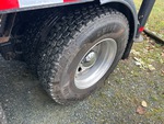 Underbody with Left Rear Drive Tires
