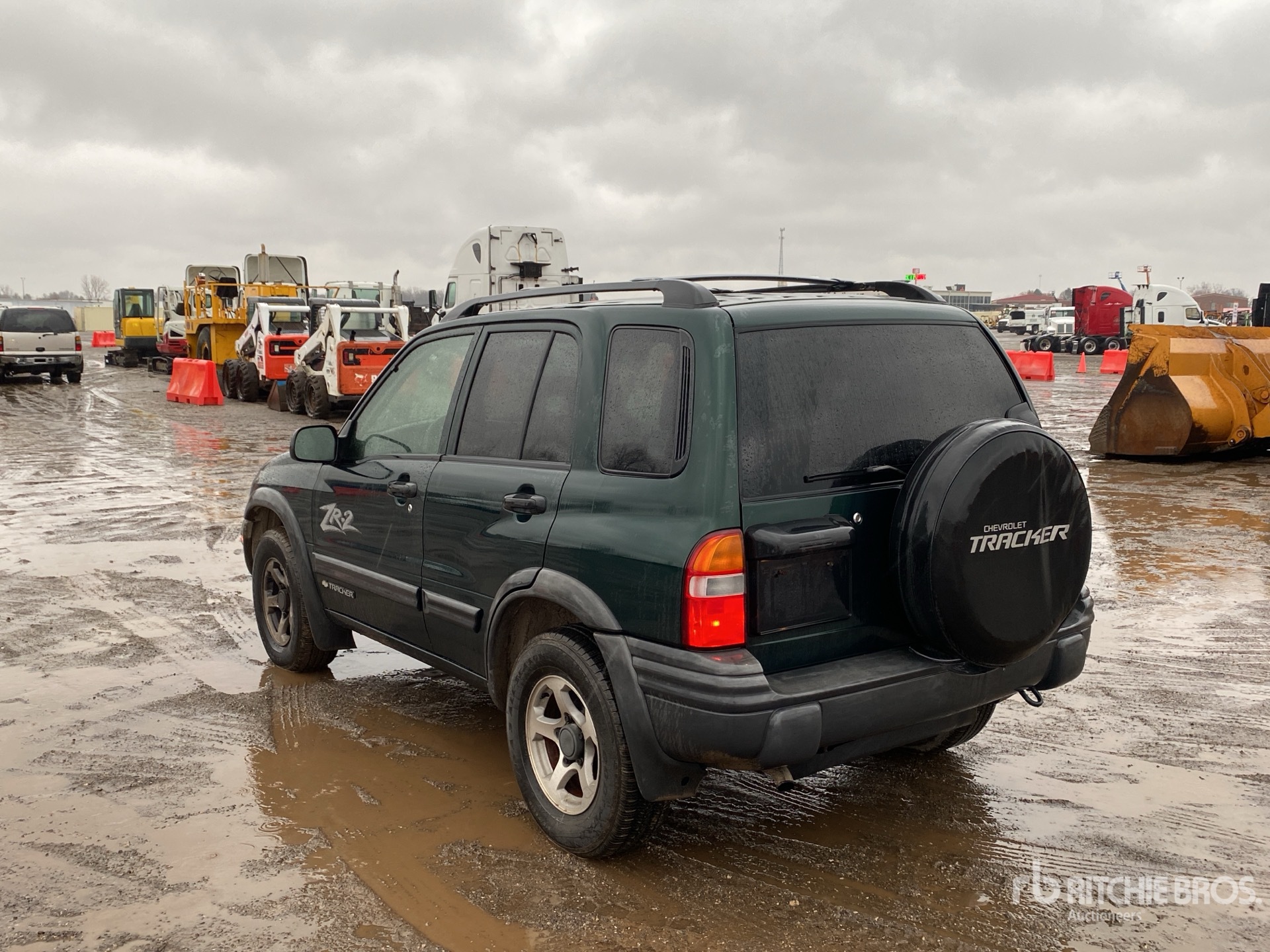 General Appearance with Picture, Left Rear Corner