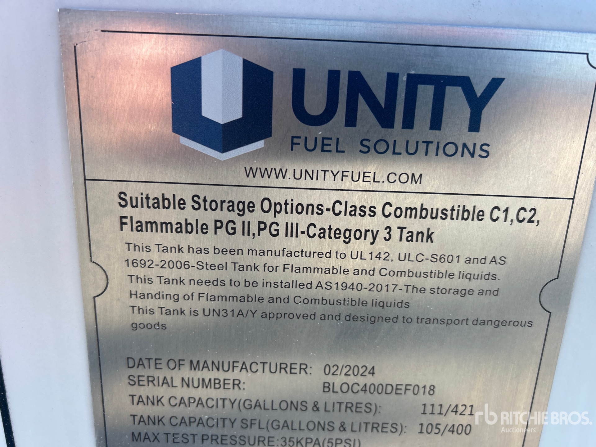 General Appearance with Picture, Right Front Corner