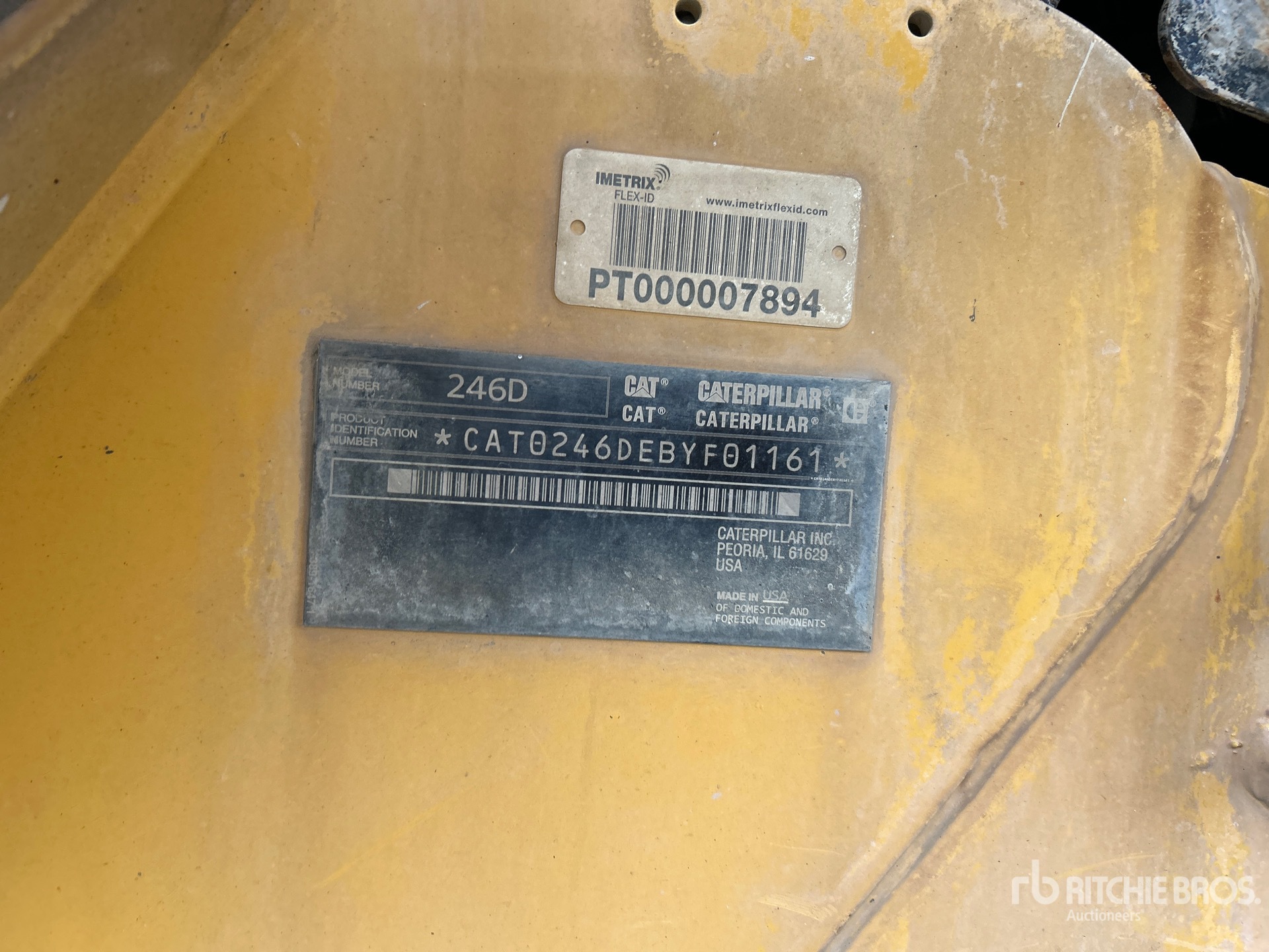 General Appearance with N.º de serie/VIN