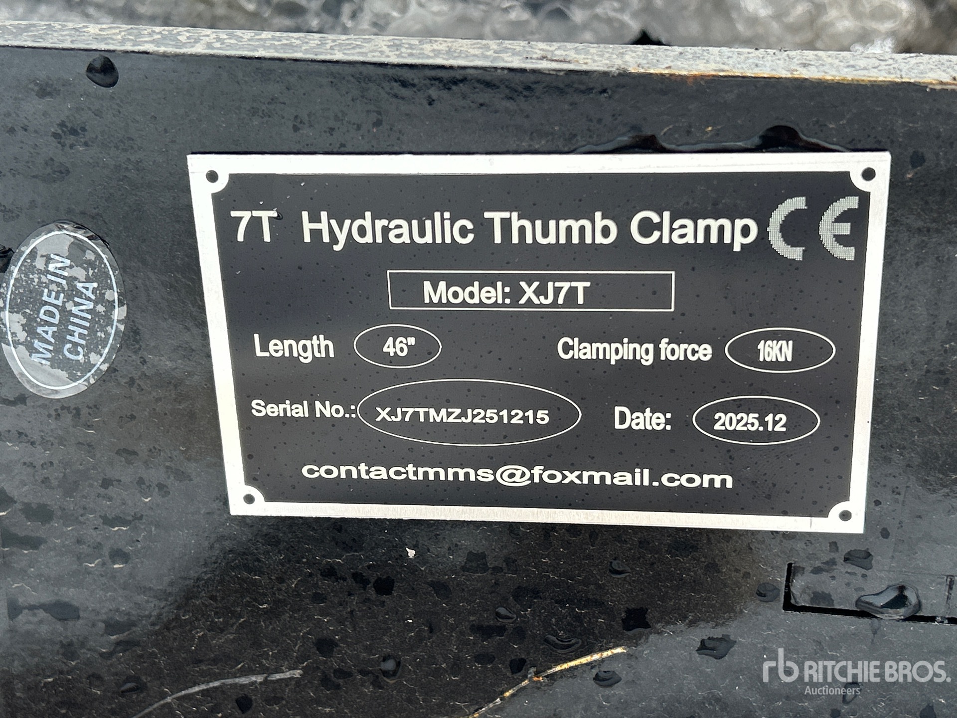 General Appearance with Seriennummer / FIN