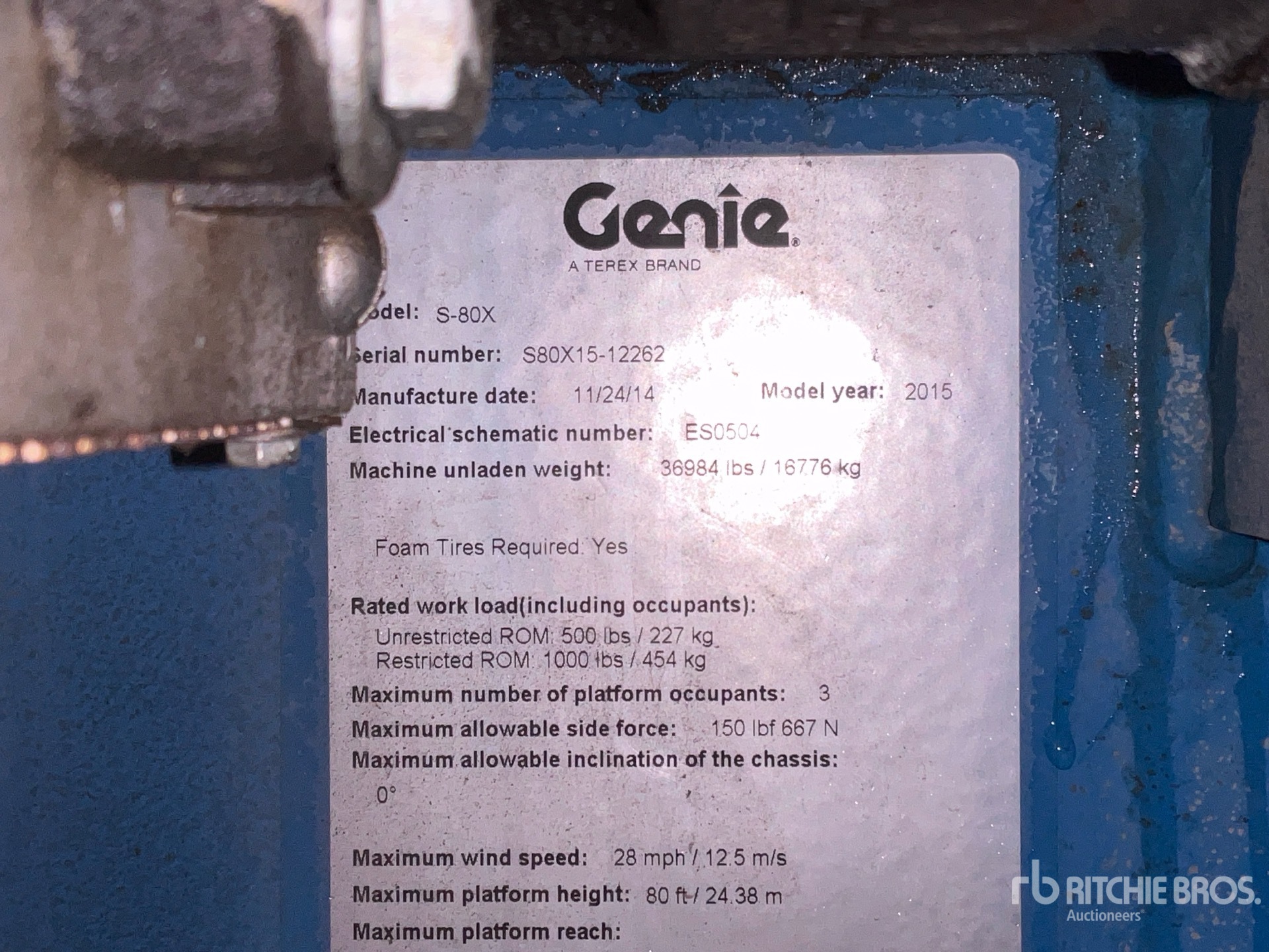 General Appearance with Numer seryjny/numer identyfikacyjny pojazdu