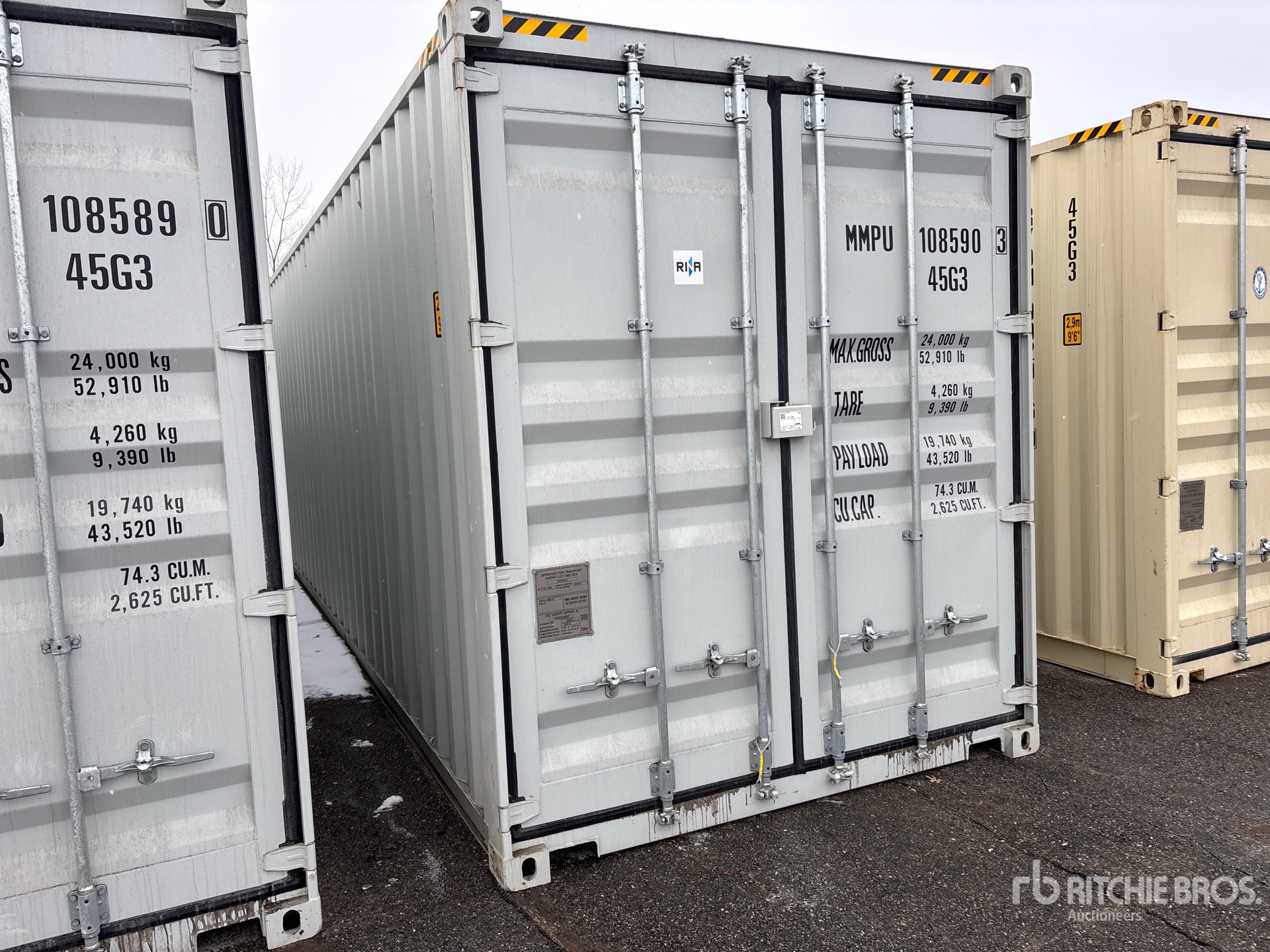 General Appearance with Picture, Right Front Corner