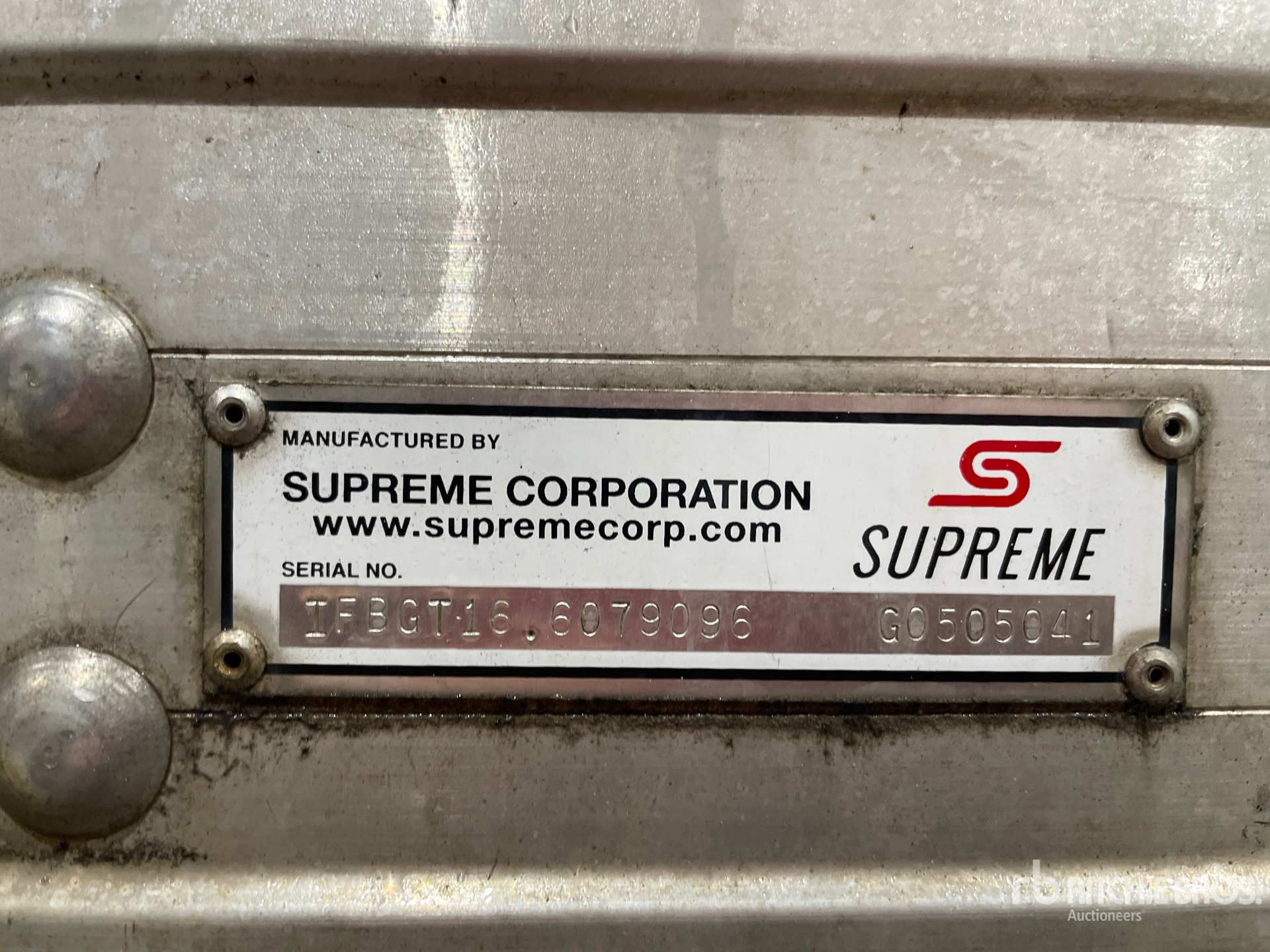 General Appearance with Second Serial Number/VIN Photo