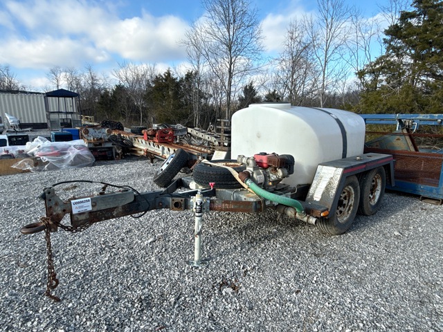 2012 Magnum 500 gal T/A Water Tank Trailer