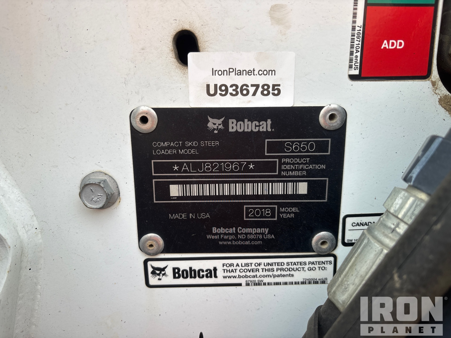 General Appearance with Seriennummer / FIN