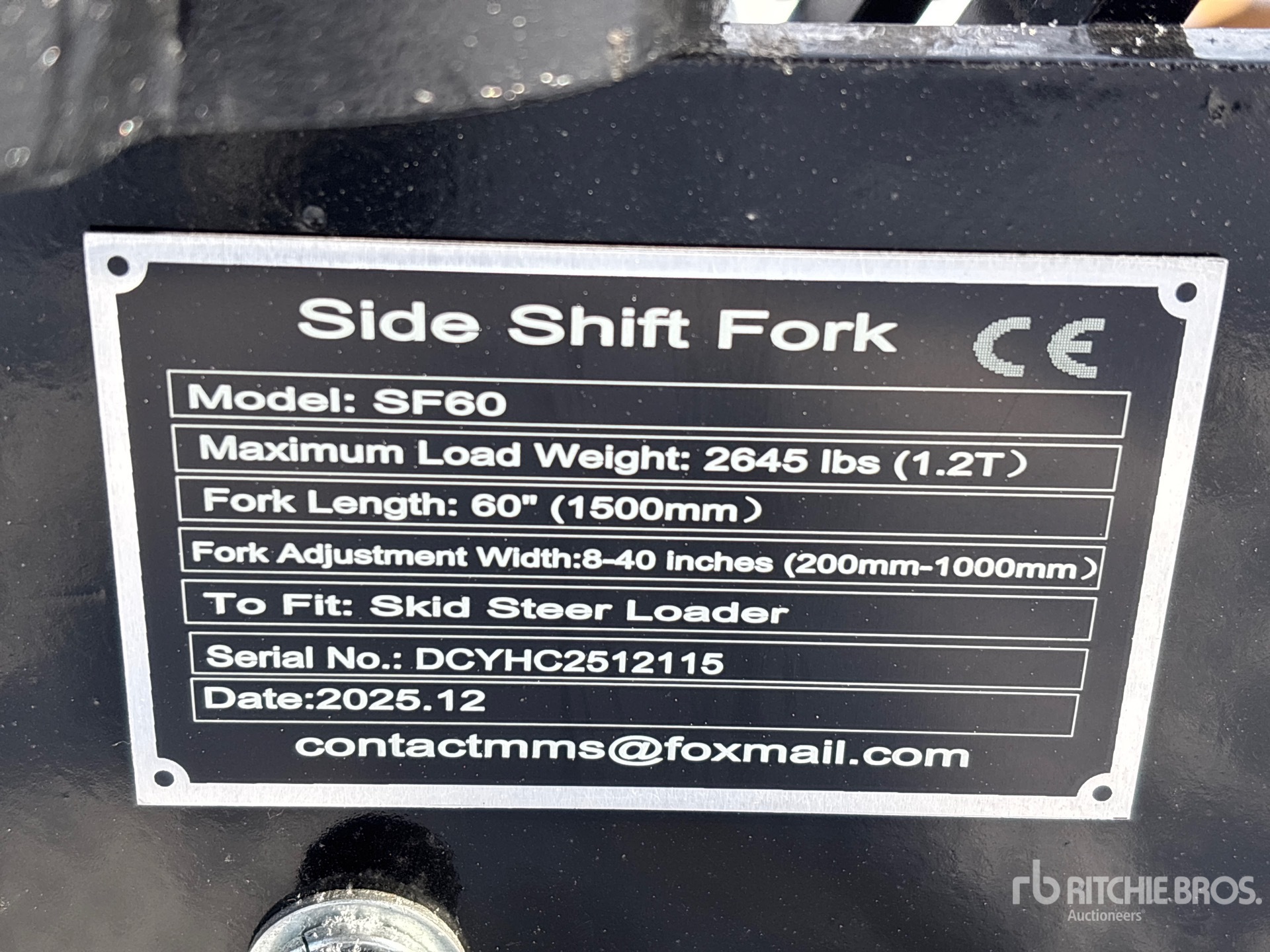 General Appearance with Numero seriale/numero d’identificazione del veicolo (VIN)