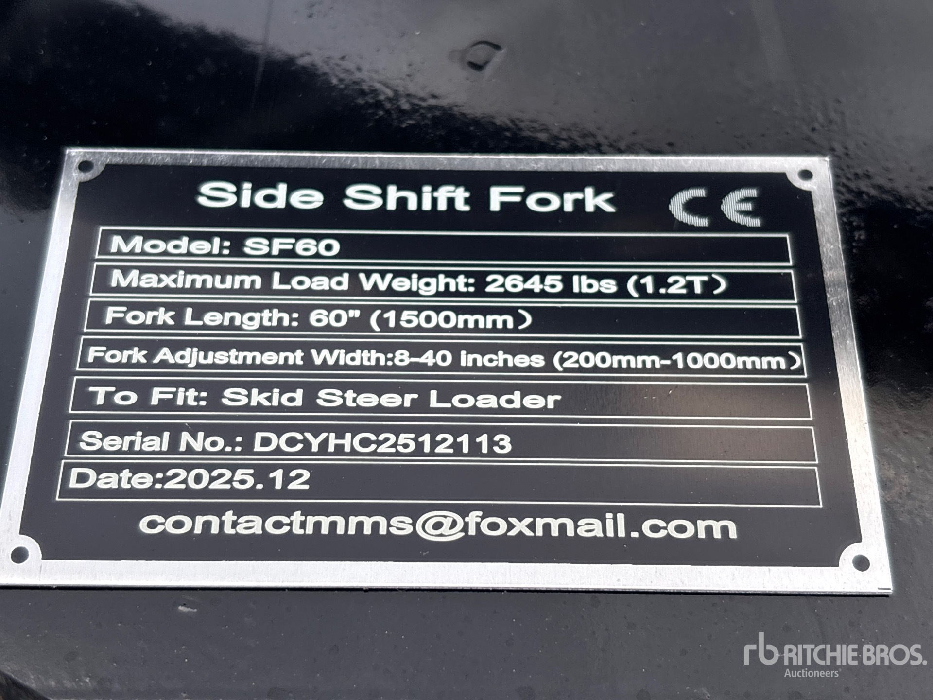 General Appearance with Numero seriale/numero d’identificazione del veicolo (VIN)