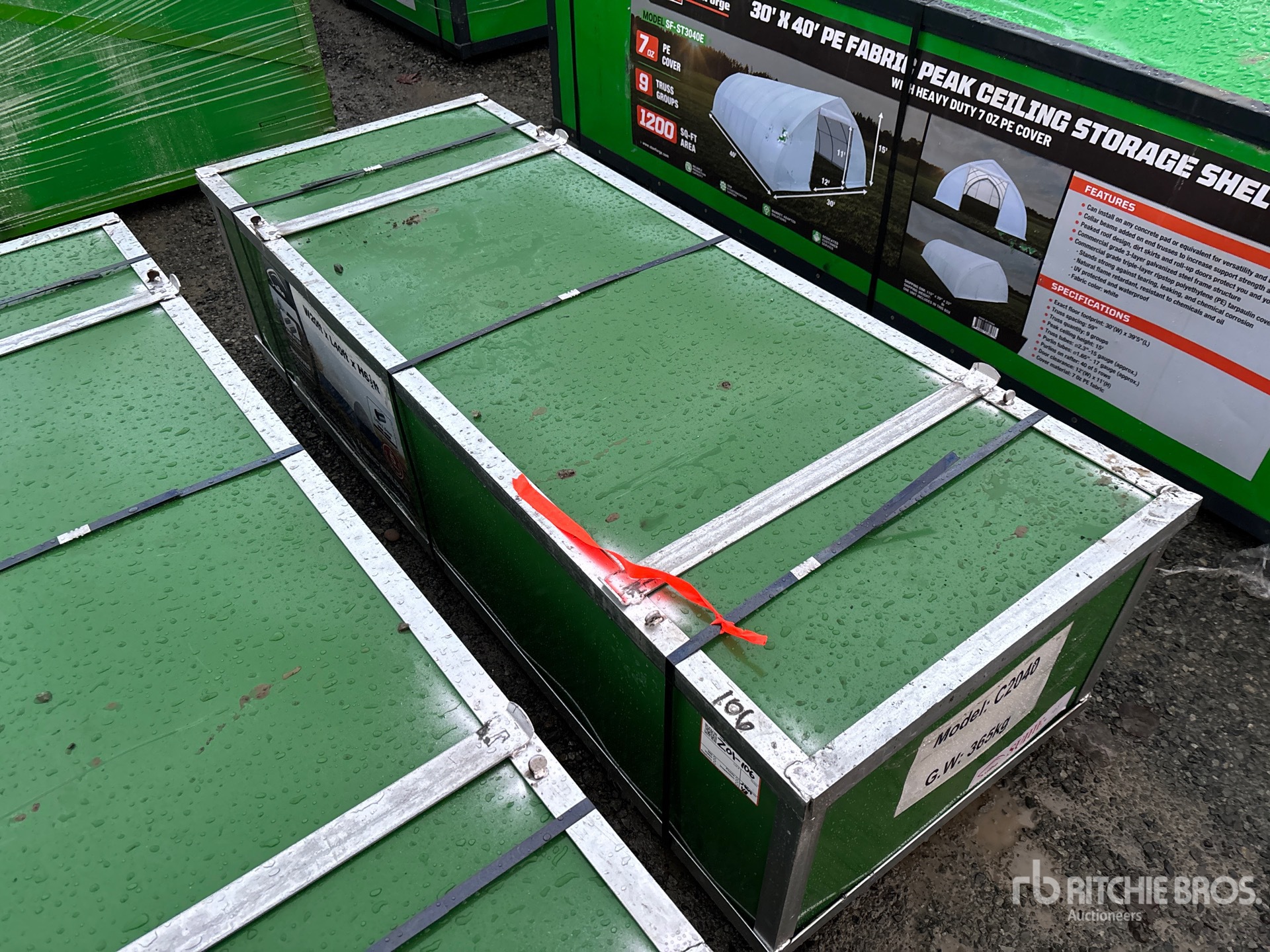 General Appearance with Picture, Left Front Corner