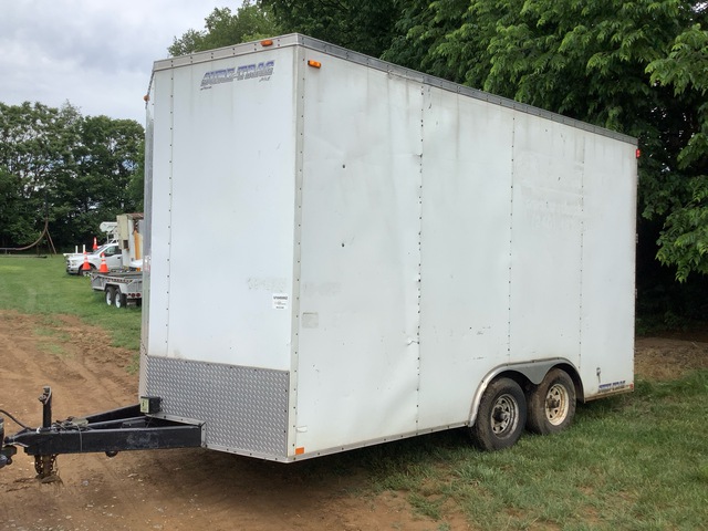 2011 Novae 16 ft T/A Enclosed Trailer