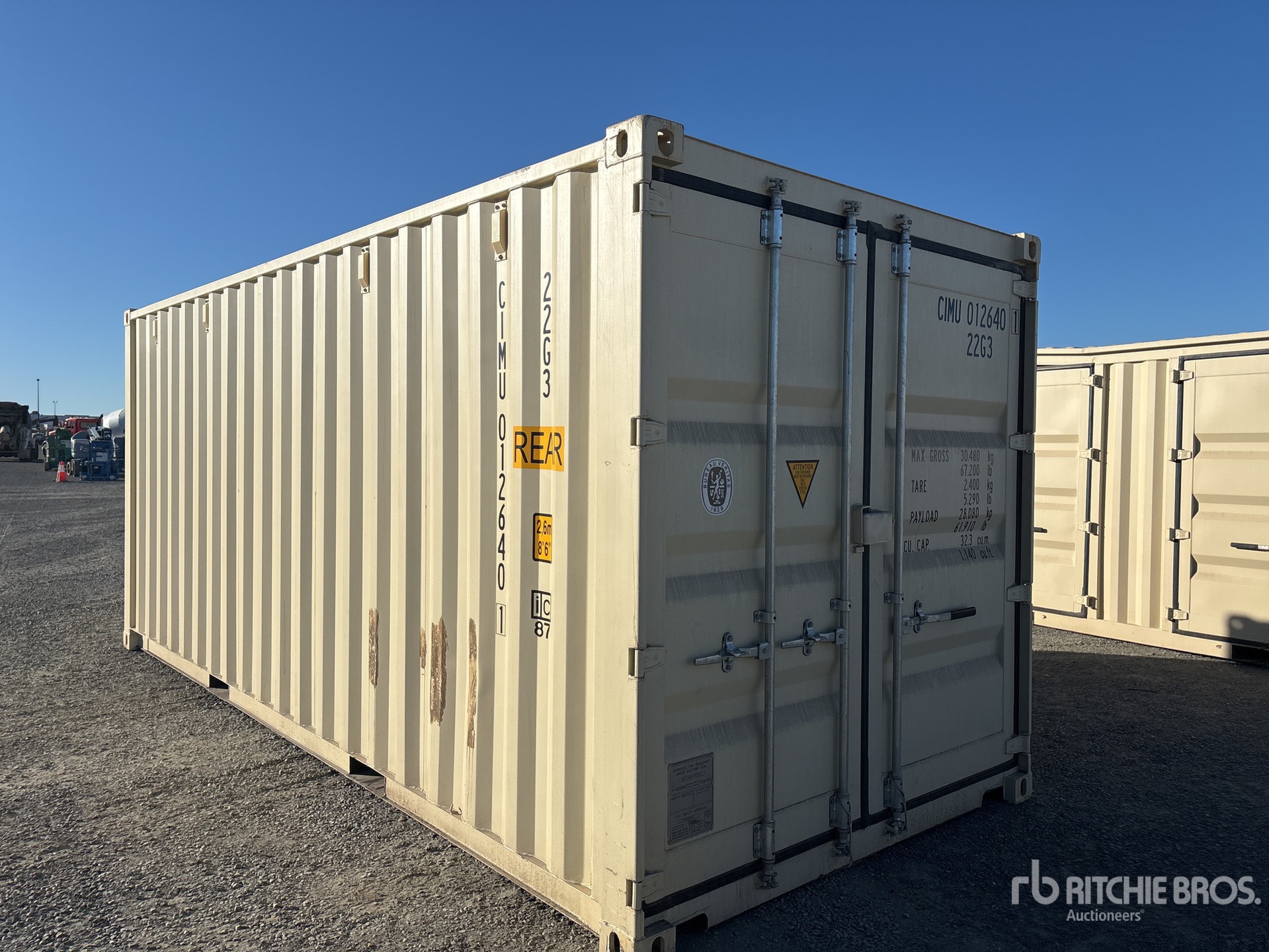 General Appearance with Picture, Right Front Corner