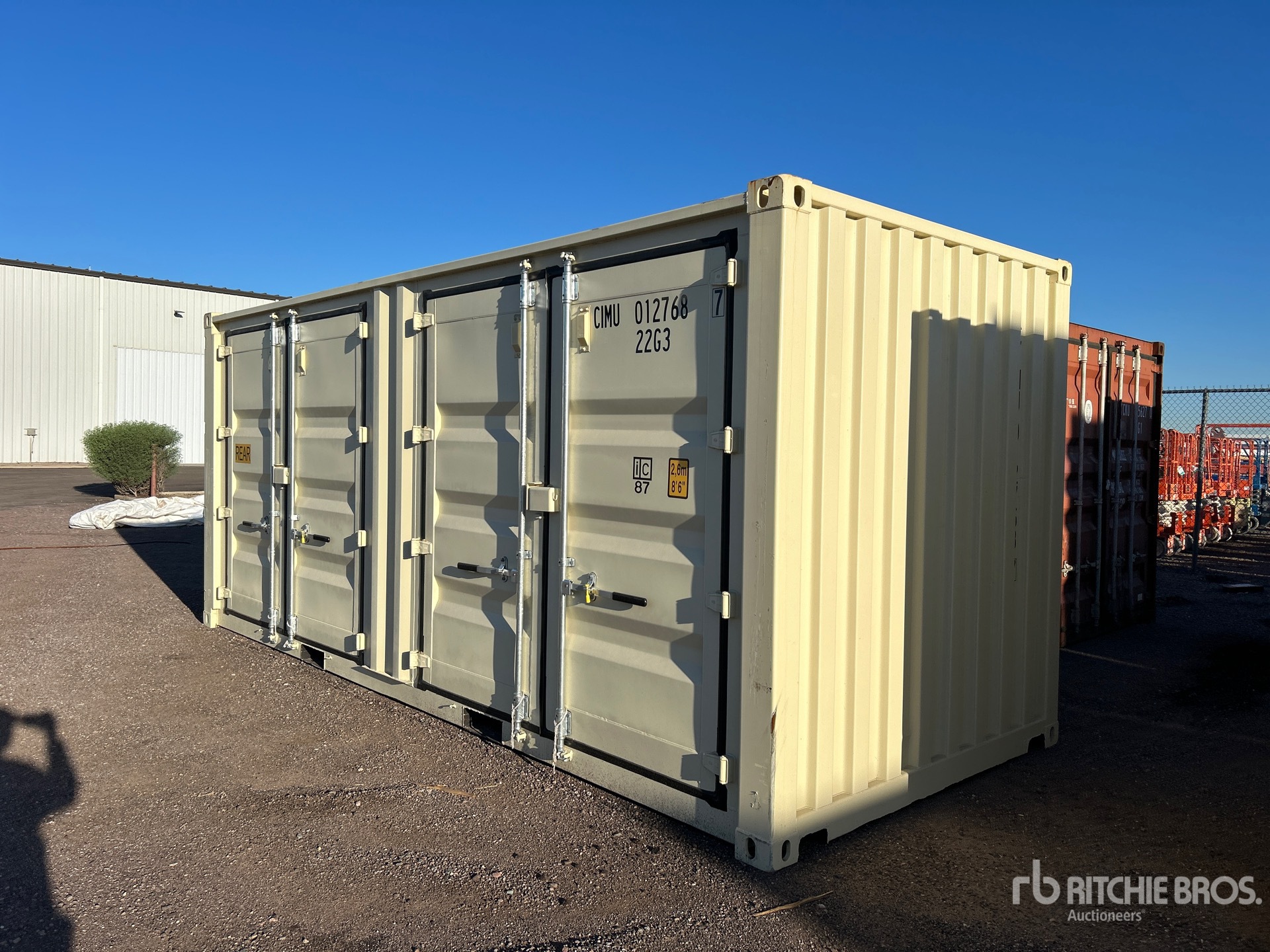 General Appearance with Picture, Right Front Corner