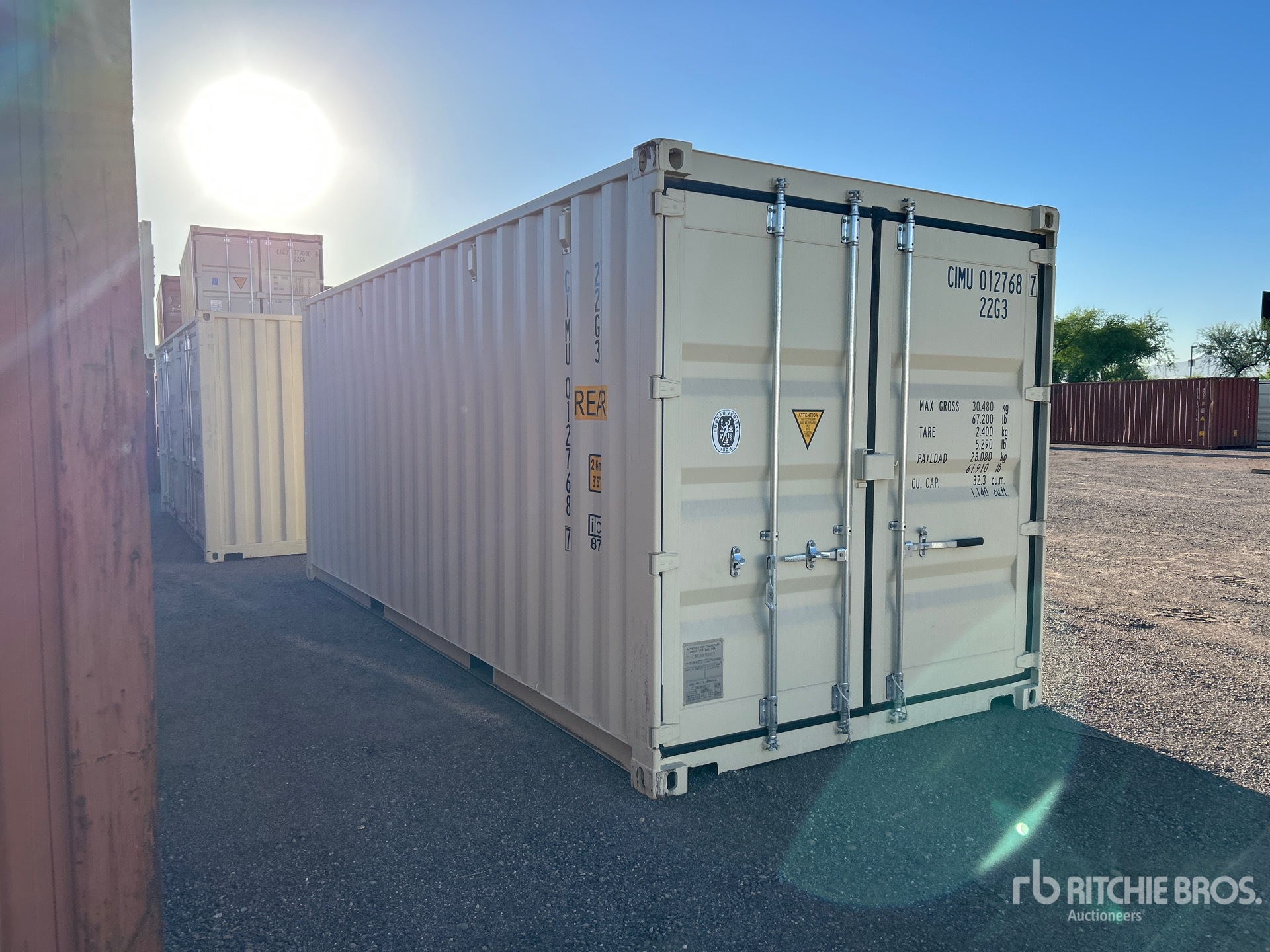 General Appearance with Picture, Left Rear Corner