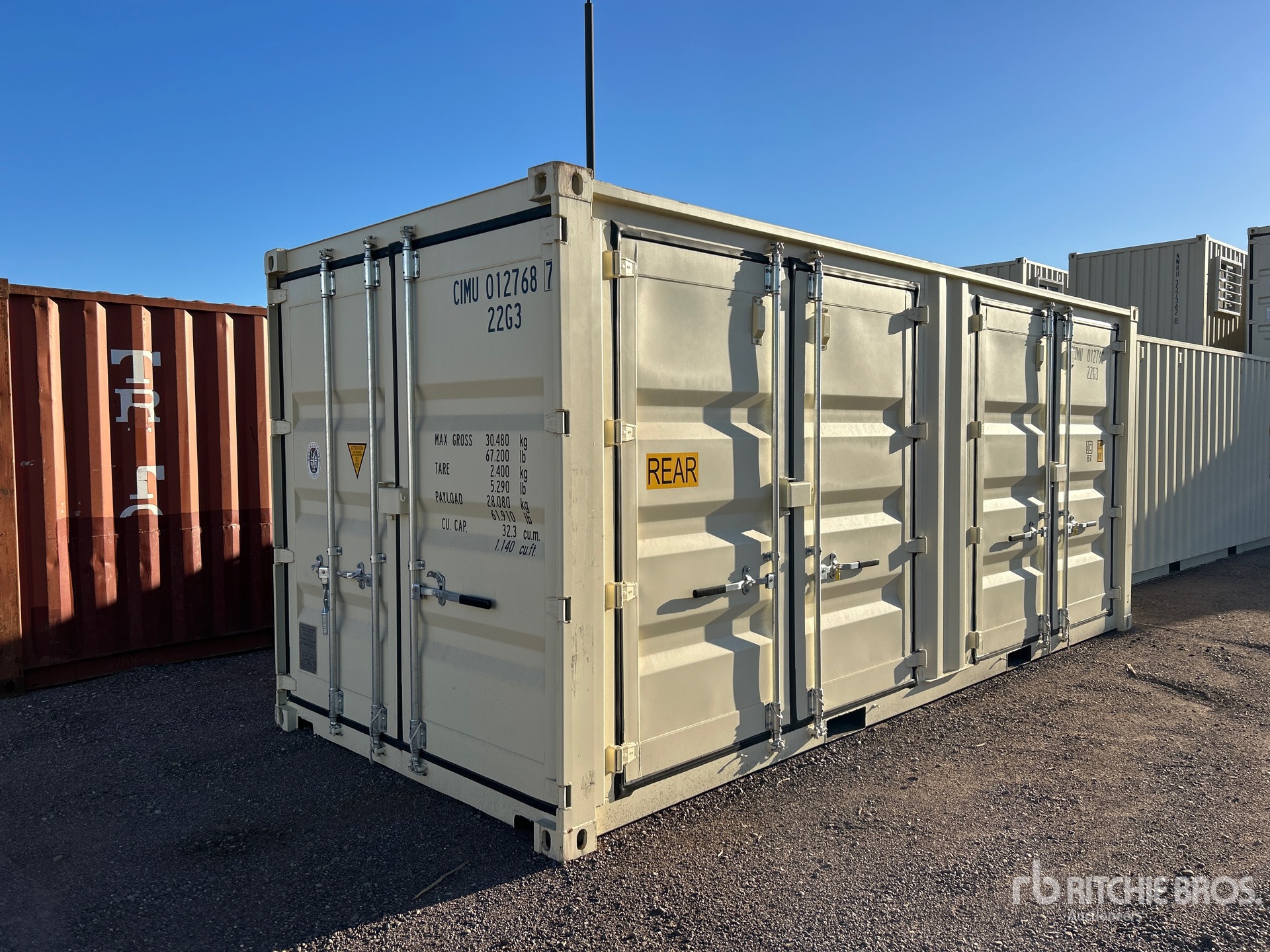 General Appearance with Picture, Right Rear Corner