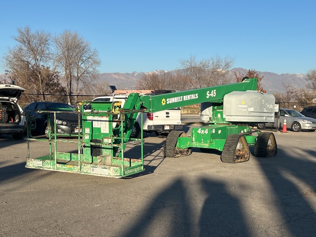2017 Genie S-45 Crawler Diesel Telescopic Boom Lift