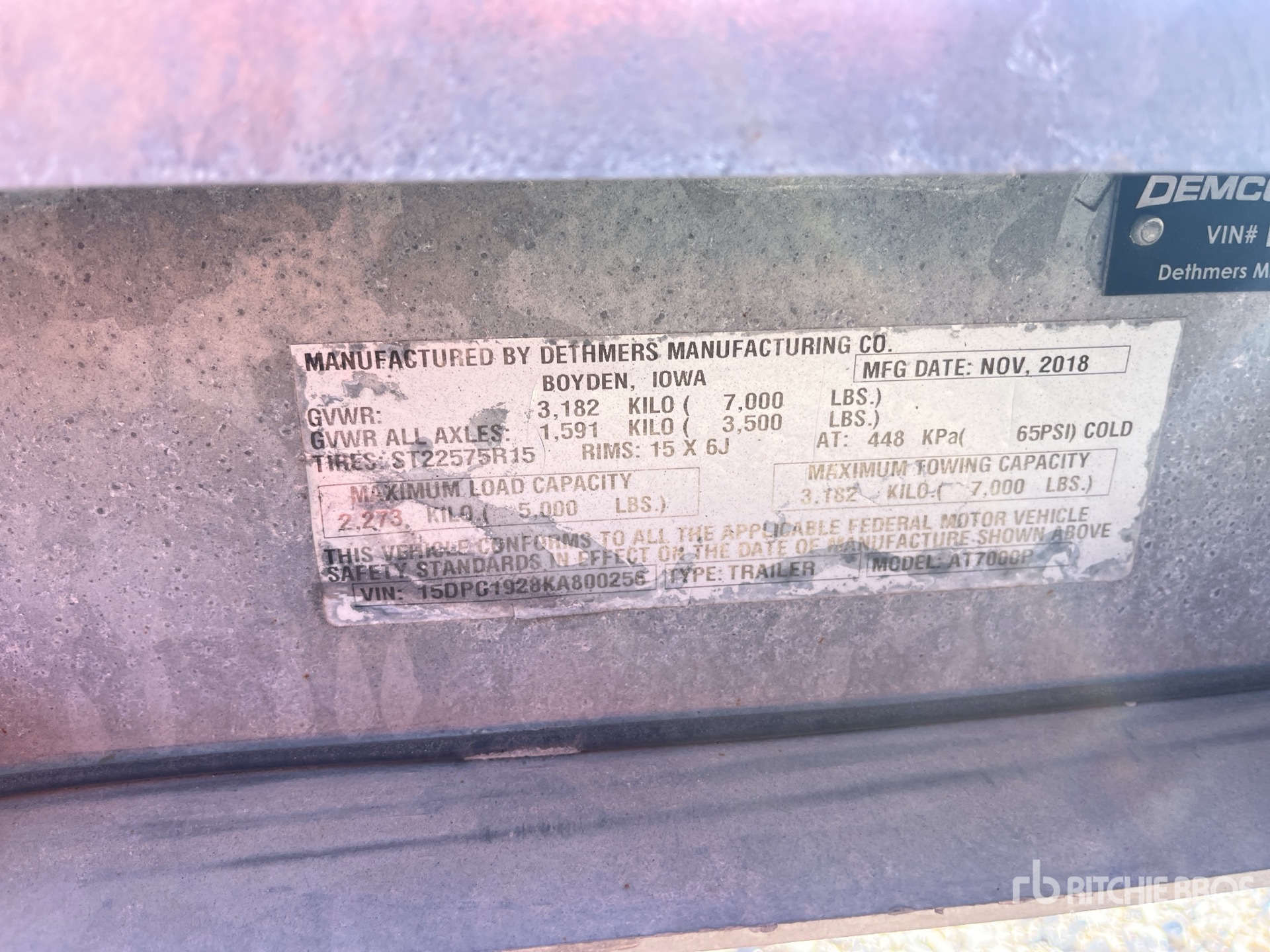 Aspect général with Numéro de série/Numéro d'identification du véhicule automobile