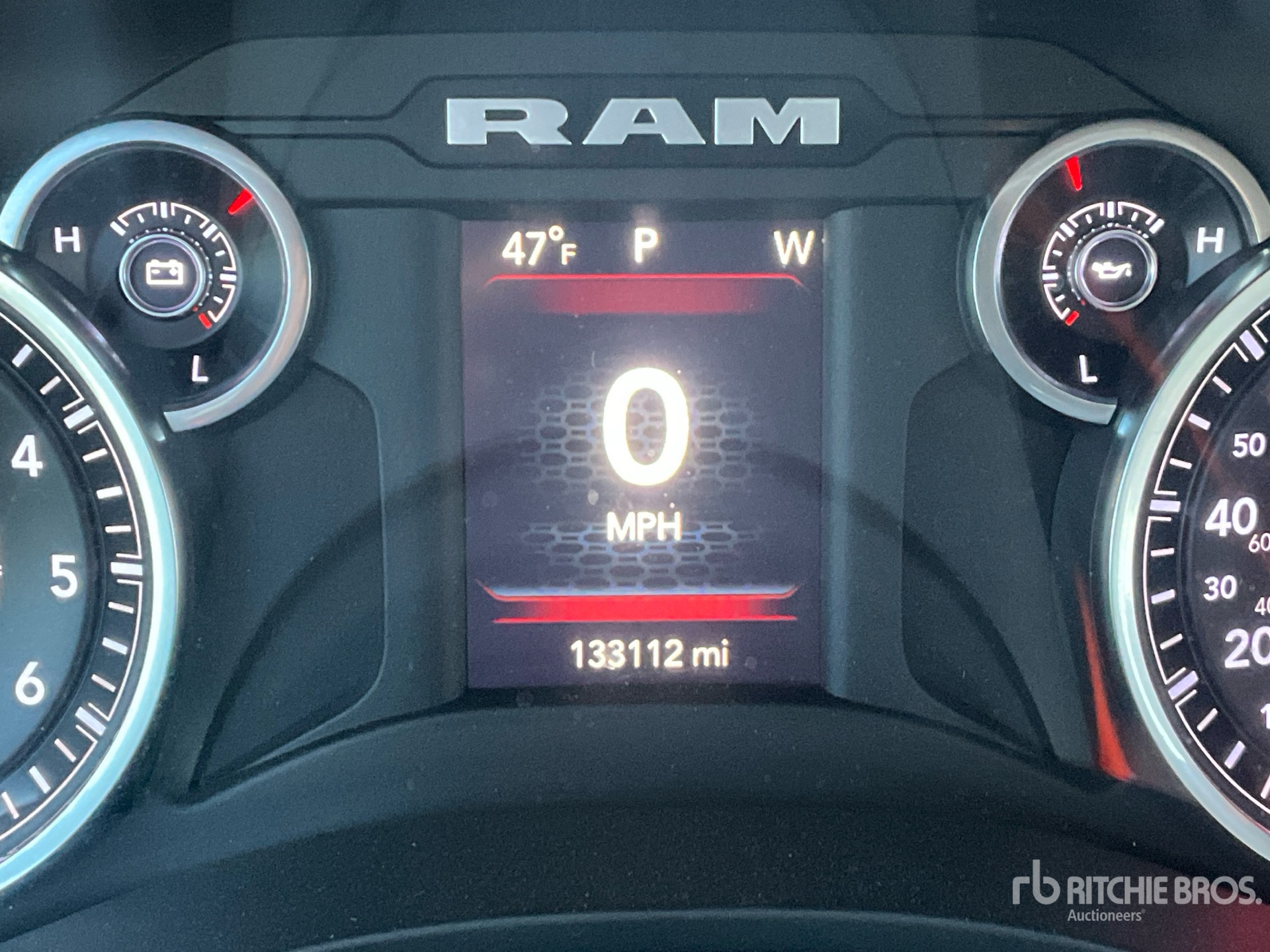 General Appearance with Hour Meter / Odometer