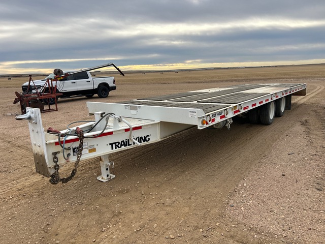 2015 Trail King TKT40LP-282 28 ft T/A Tilt Deck Trailer