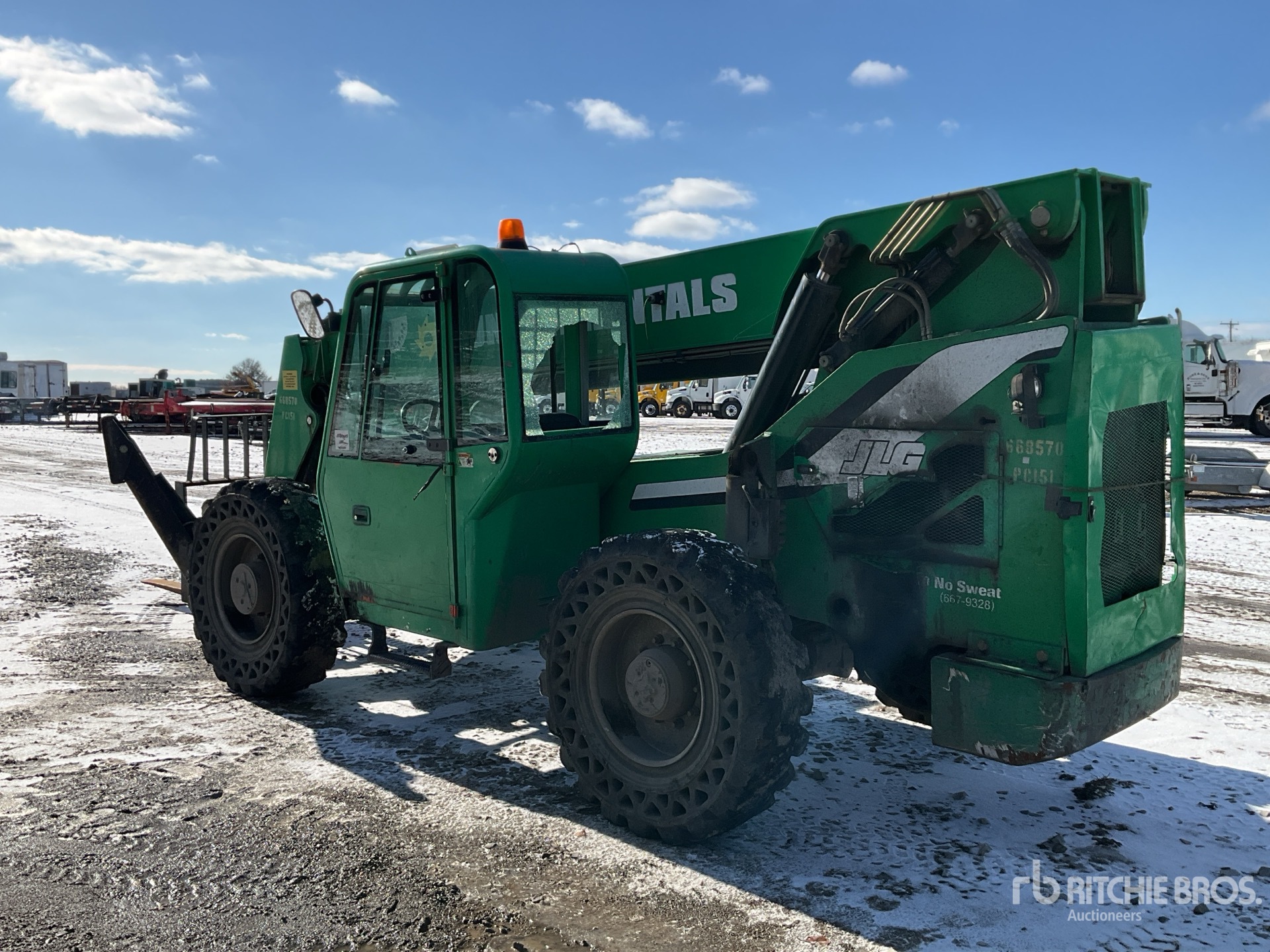 General Appearance with Picture, Left Rear Corner