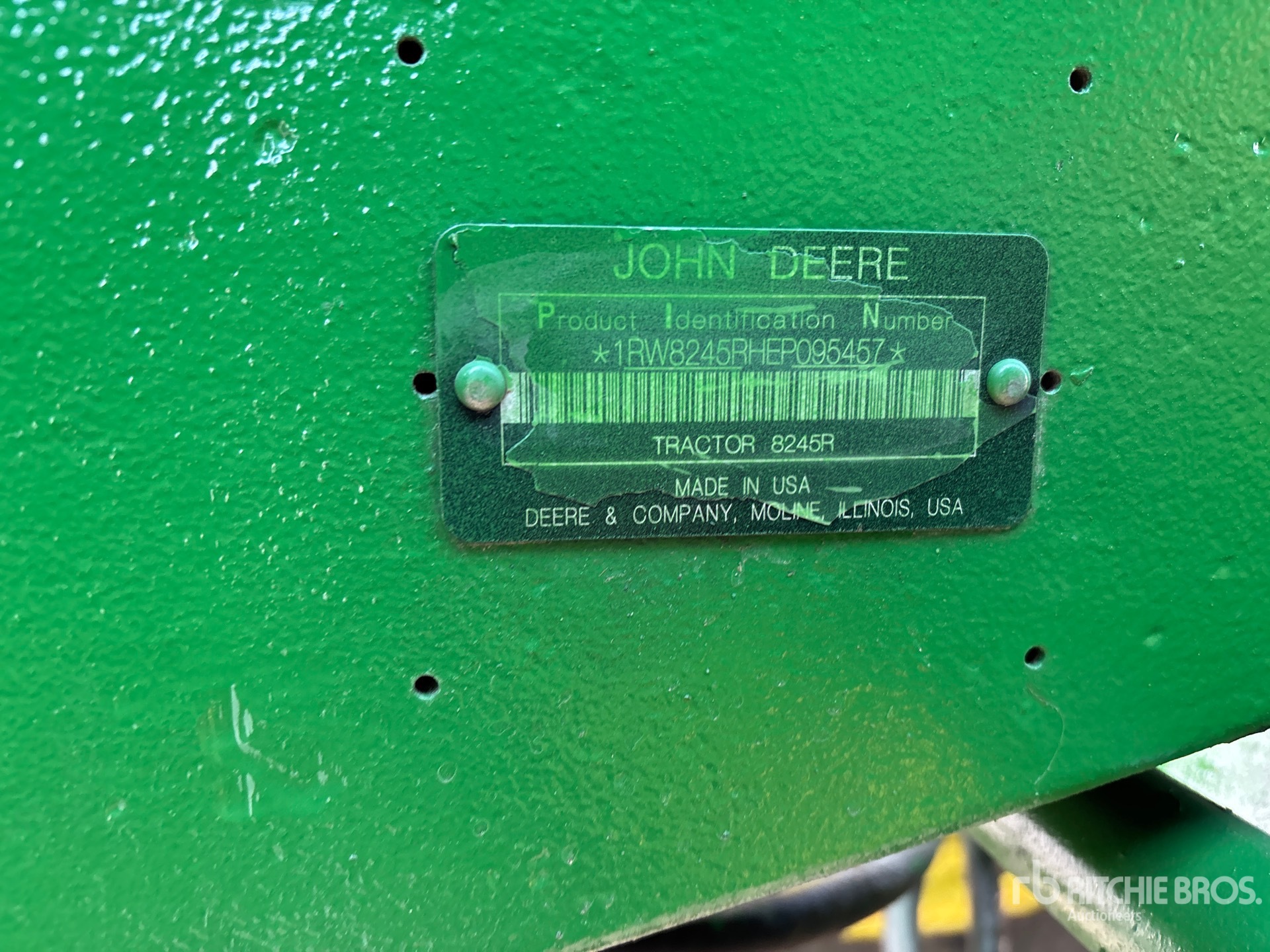 General Appearance with Seriennummer / FIN