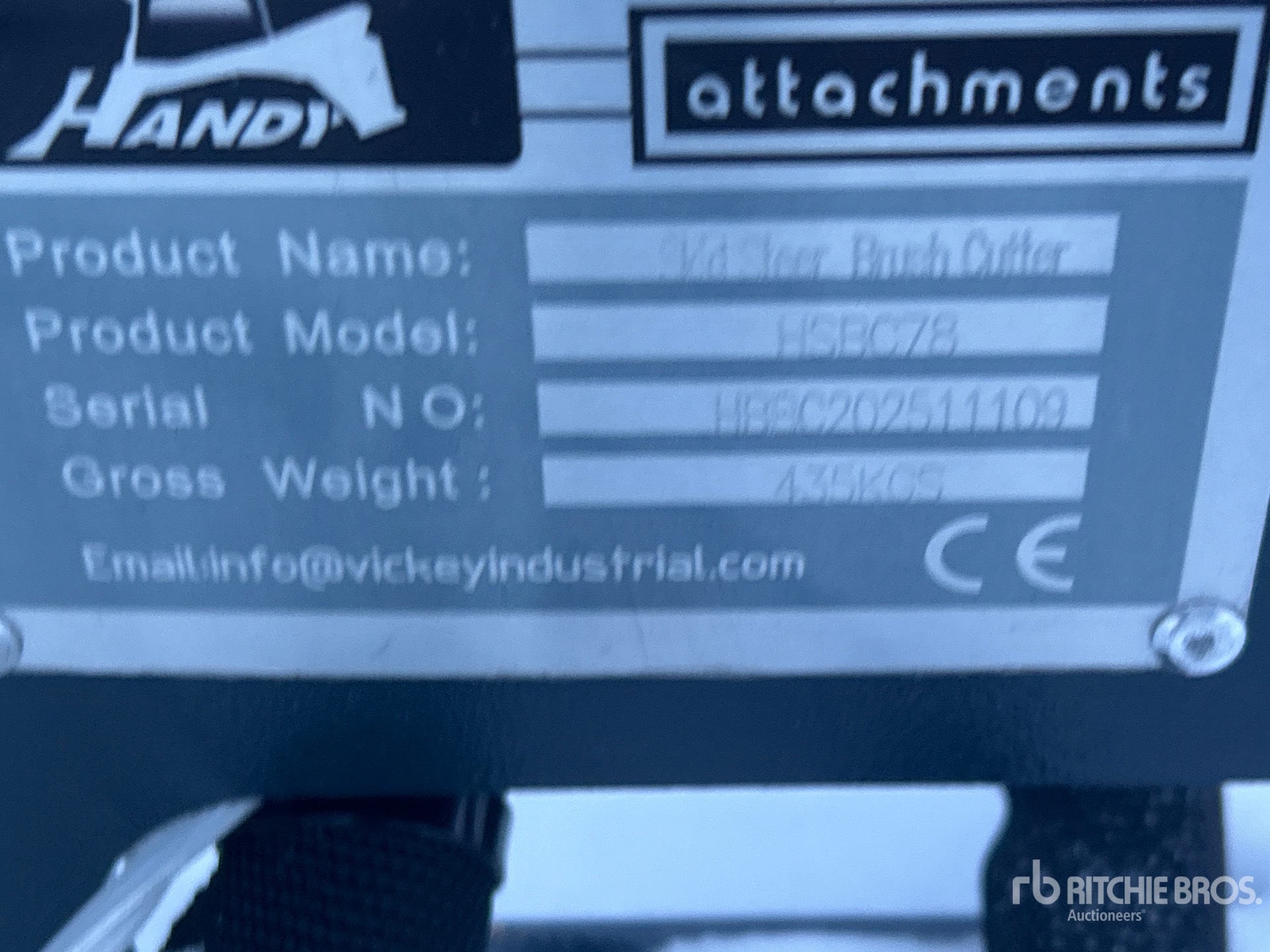 General Appearance with N.º de serie/VIN