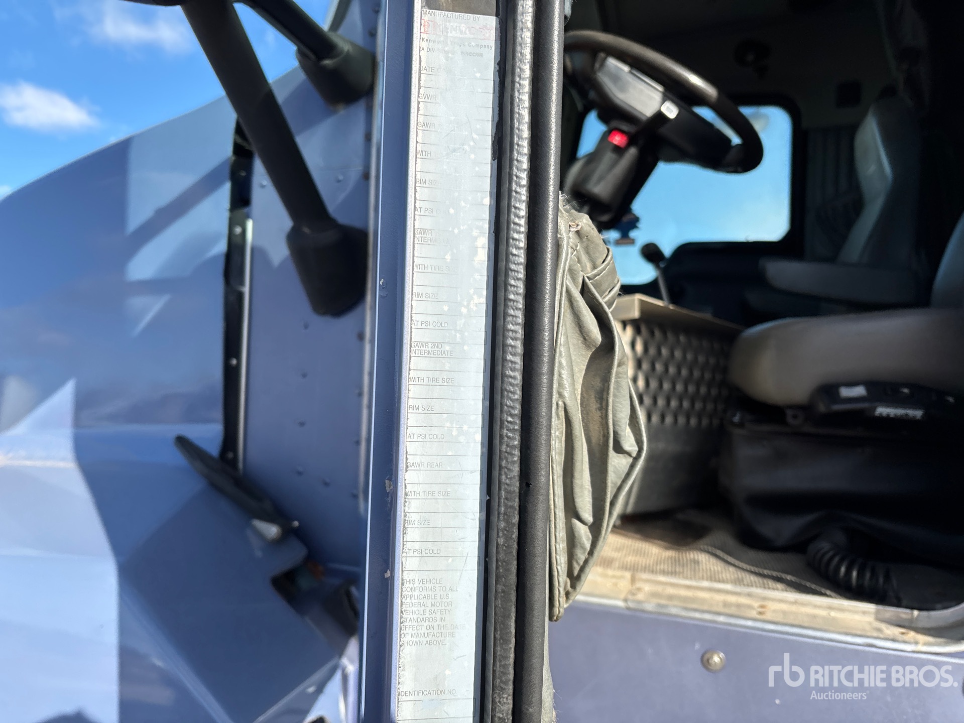 General Appearance with Numer seryjny/numer identyfikacyjny pojazdu