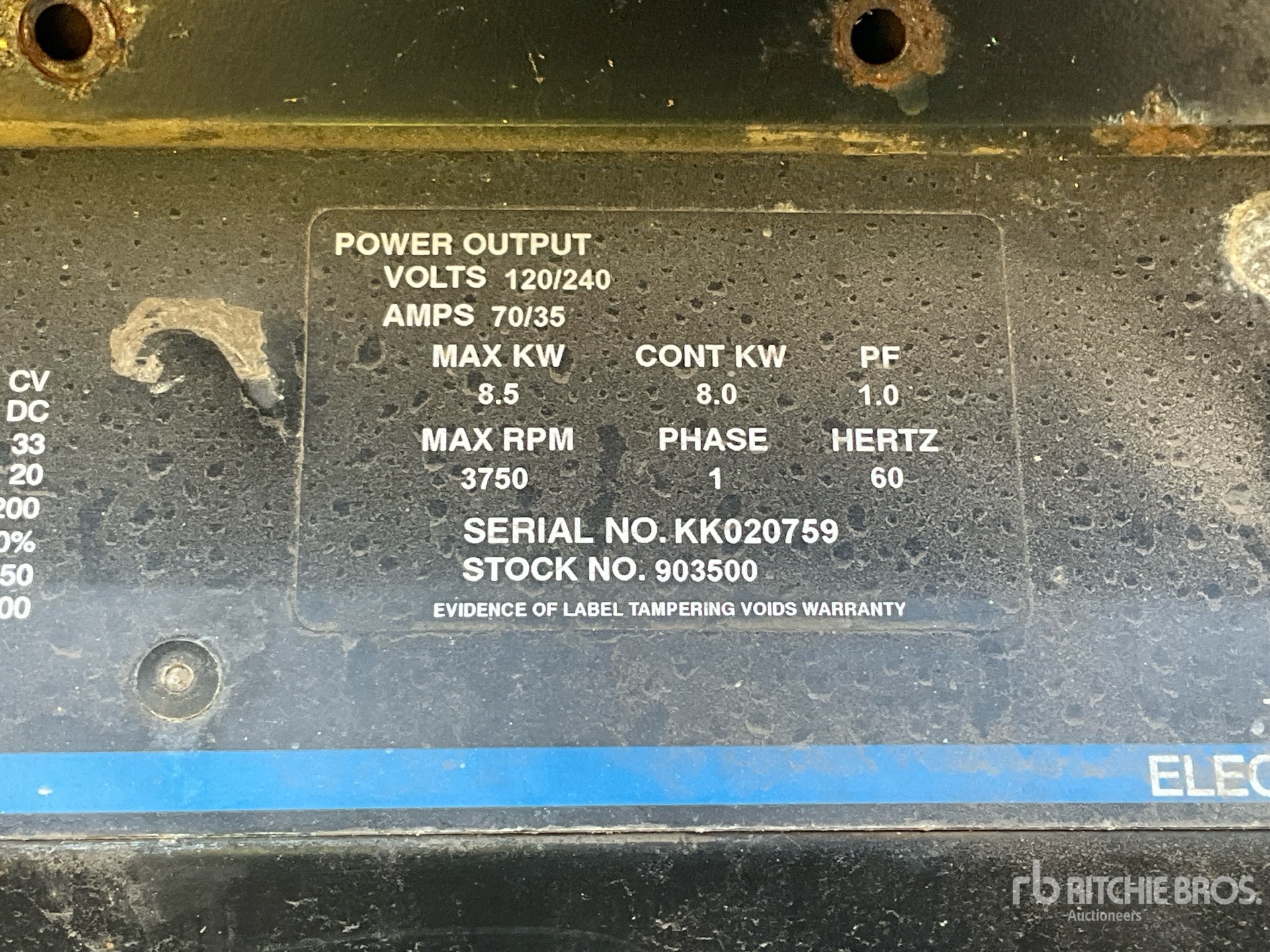 General Appearance with Numero seriale/numero d’identificazione del veicolo (VIN)