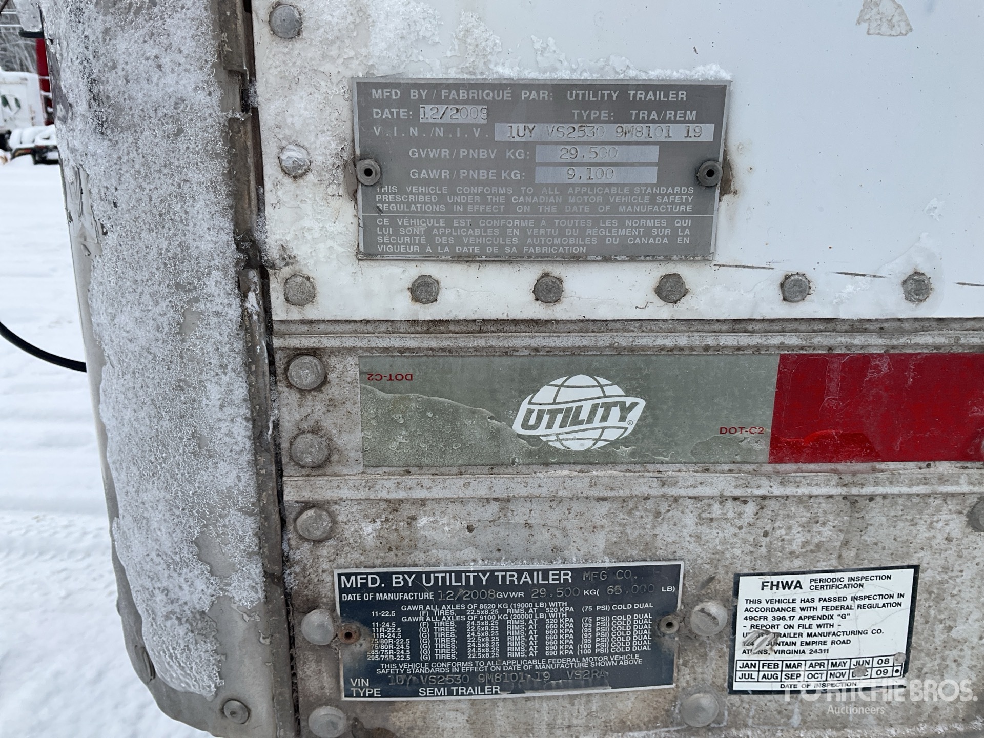 General Appearance with Seriennummer / FIN