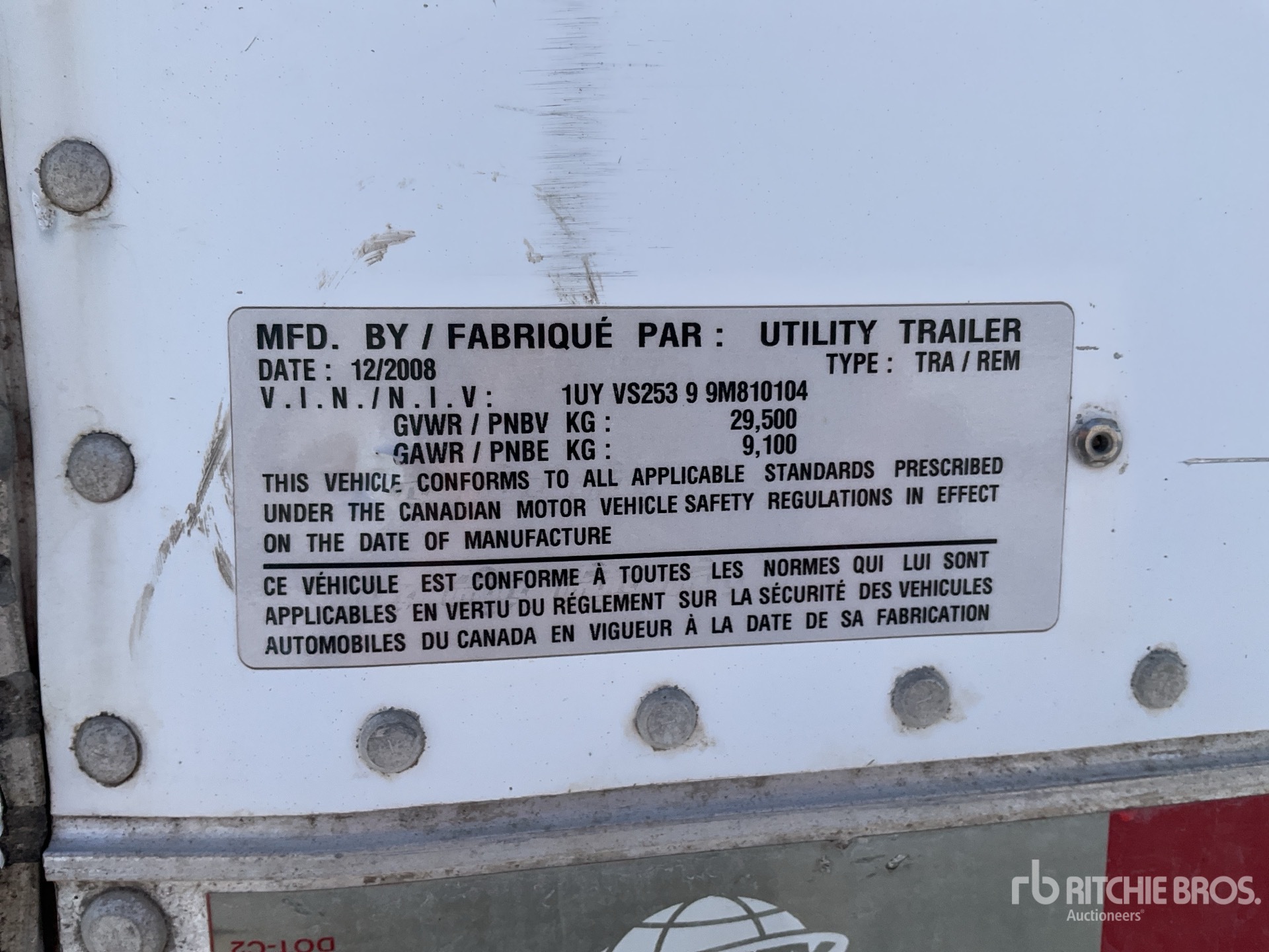 General Appearance with Seriennummer / FIN