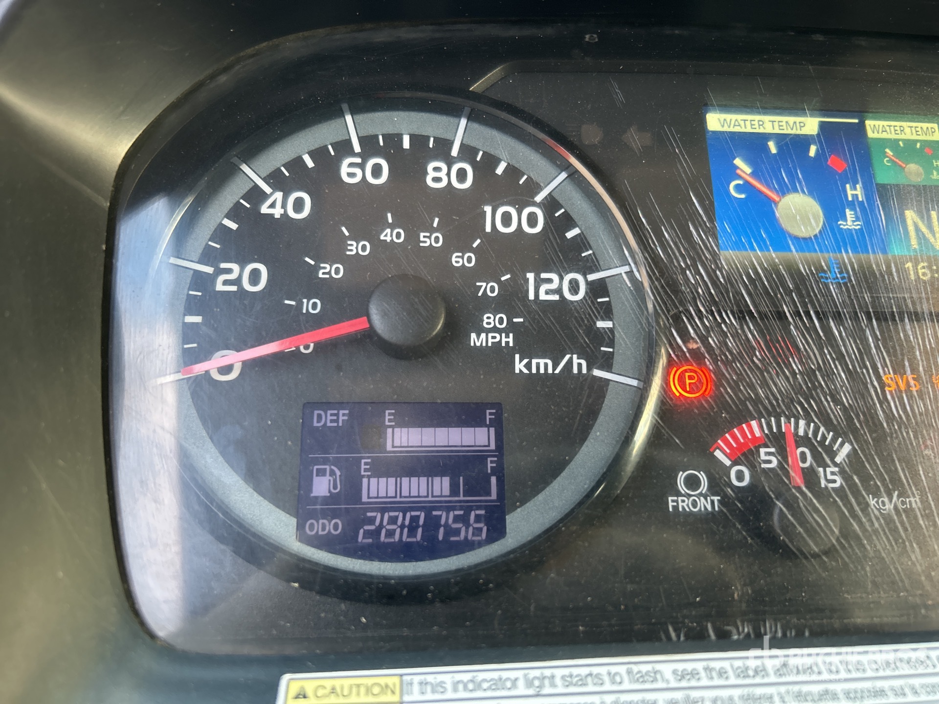 General Appearance with Hour Meter / Odometer