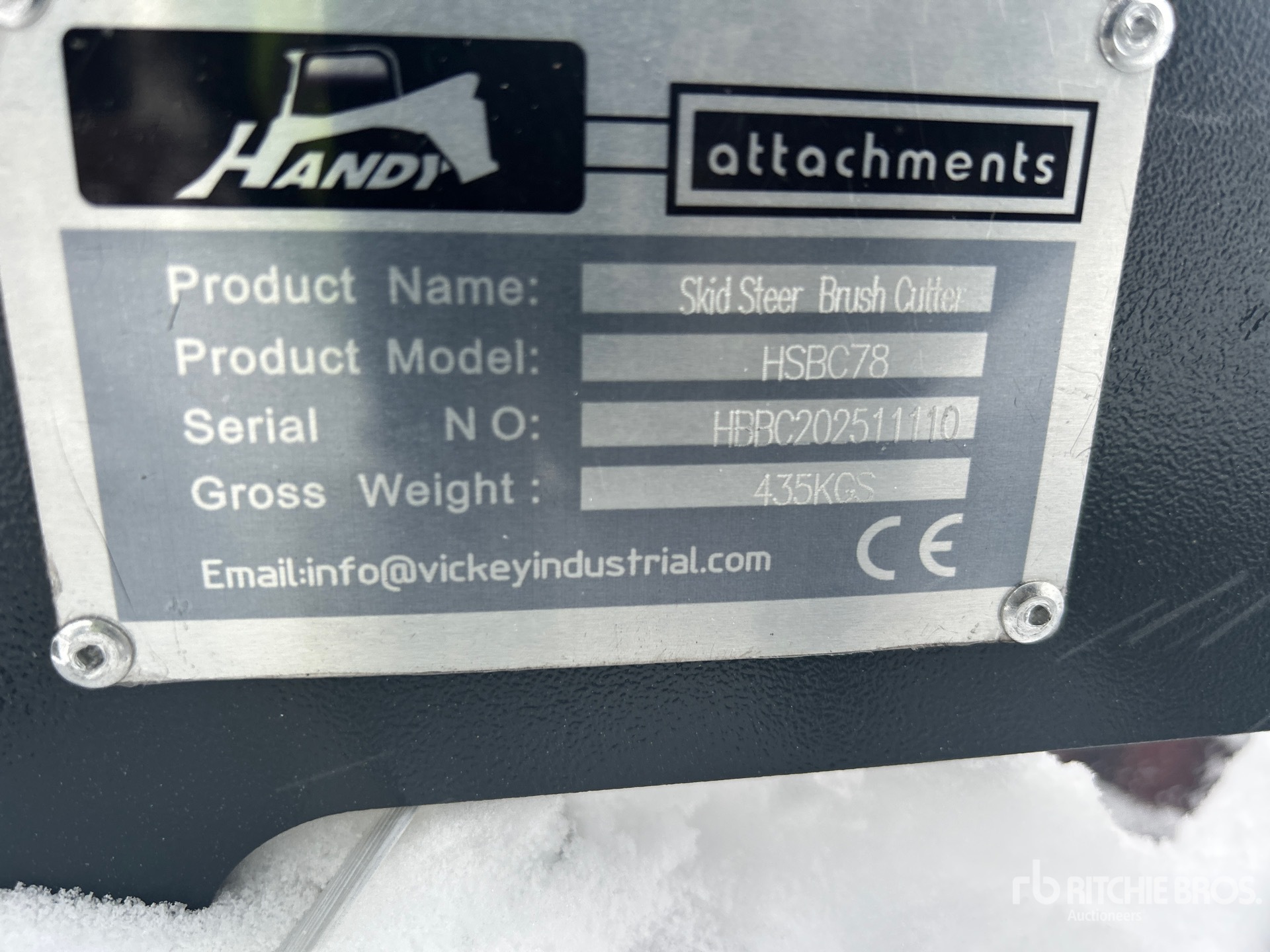 General Appearance with N.º de serie/VIN