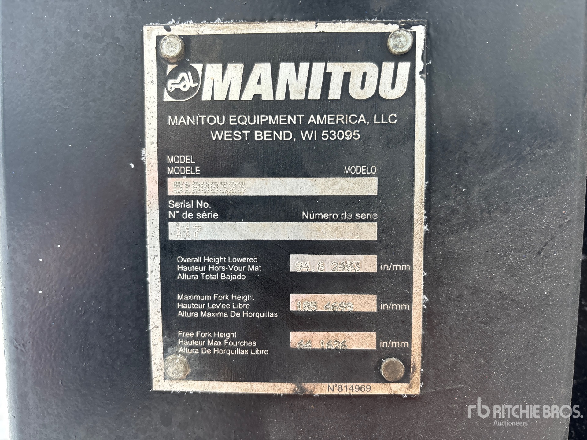 General Appearance with Numer seryjny/numer identyfikacyjny pojazdu