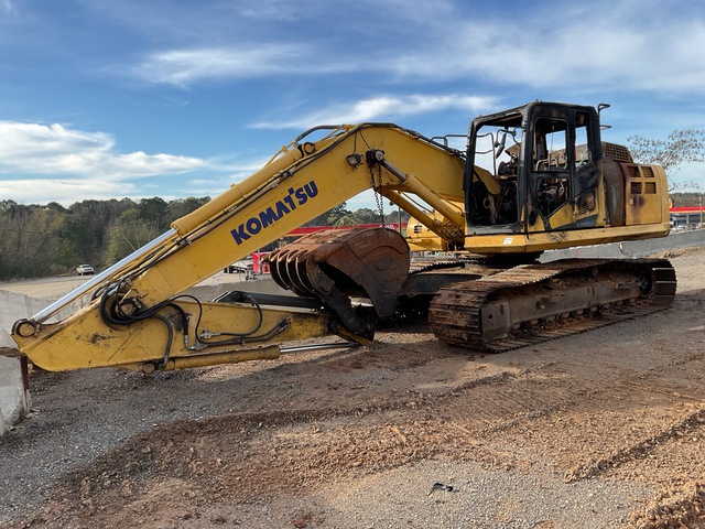 2015 Komatsu PC210LC-10 Tracked Excavator (Inoperable)