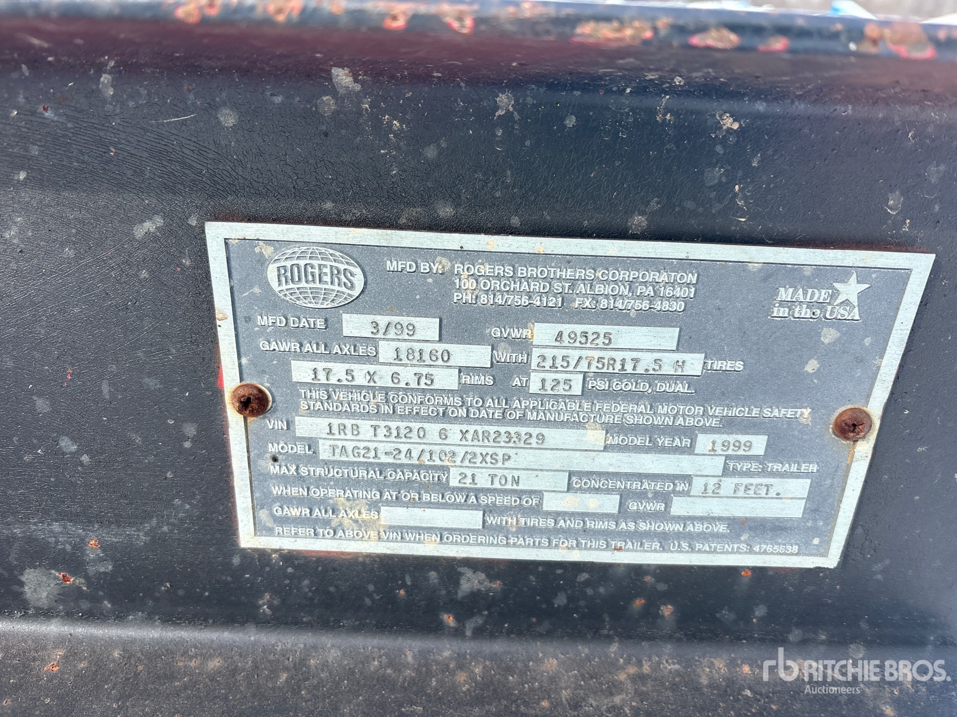 General Appearance with Seriennummer / FIN