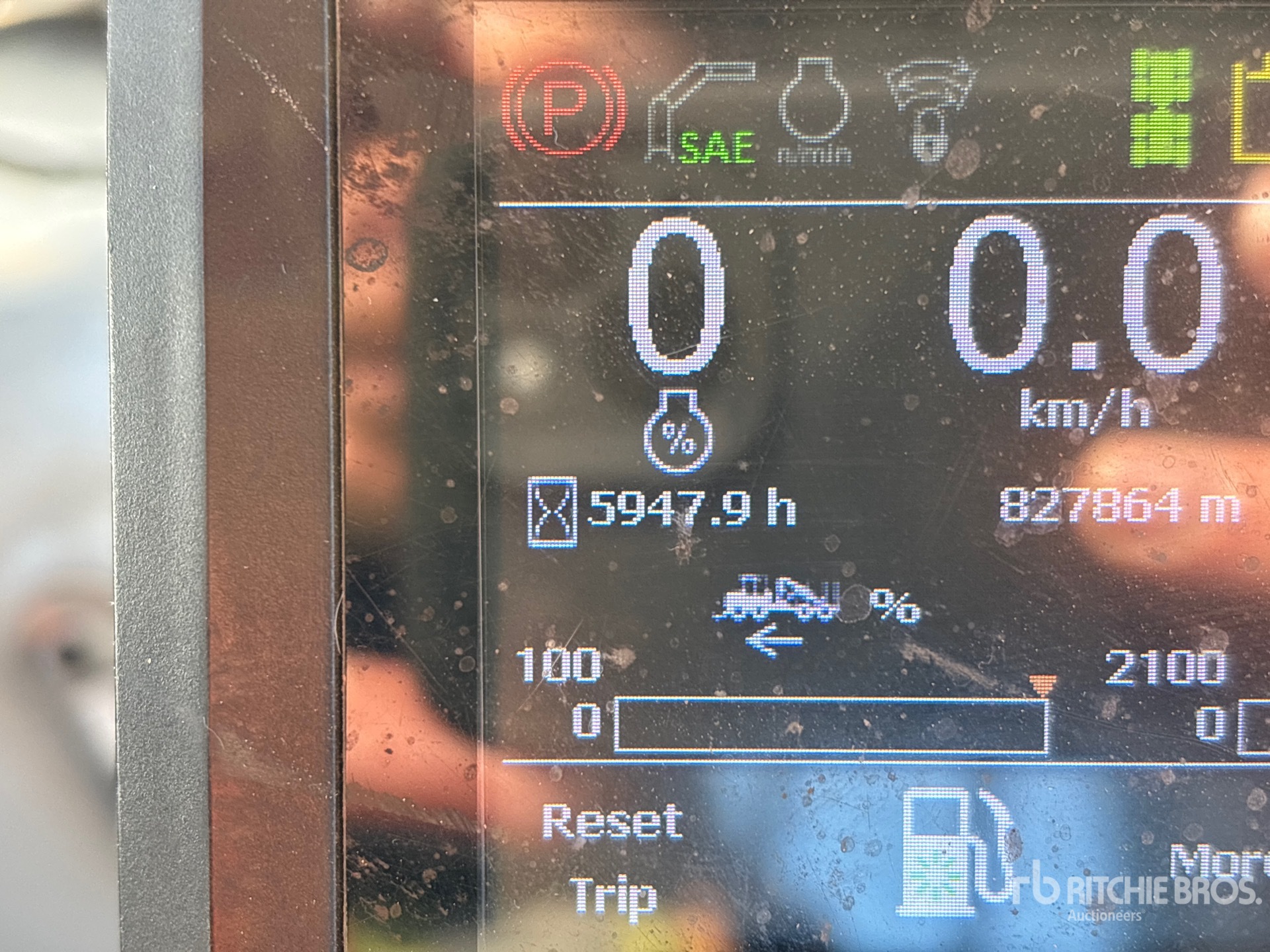 General Appearance with Hour Meter / Odometer