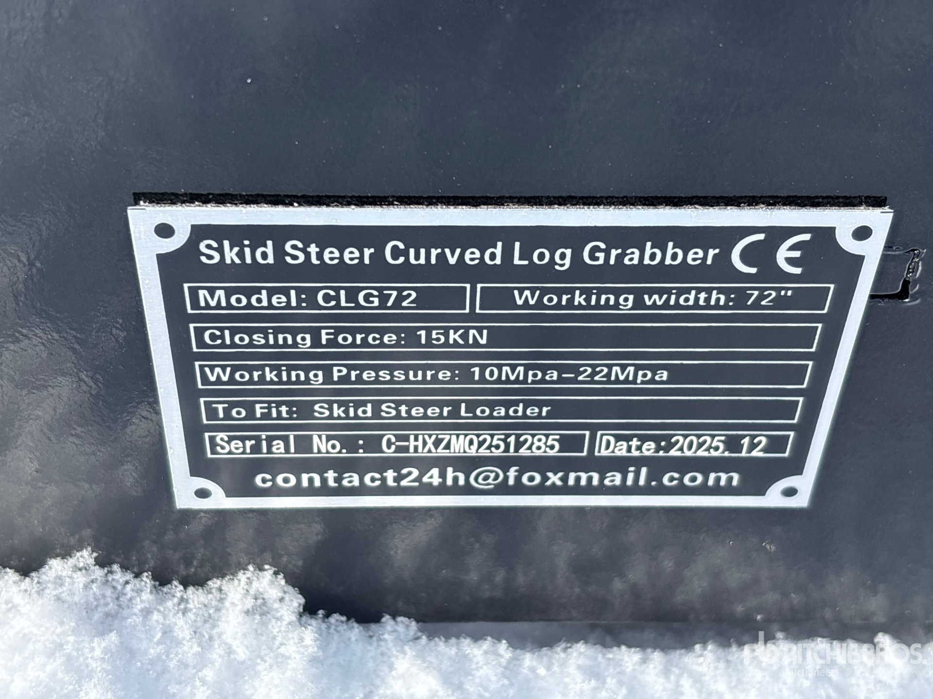 General Appearance with Numero seriale/numero d’identificazione del veicolo (VIN)