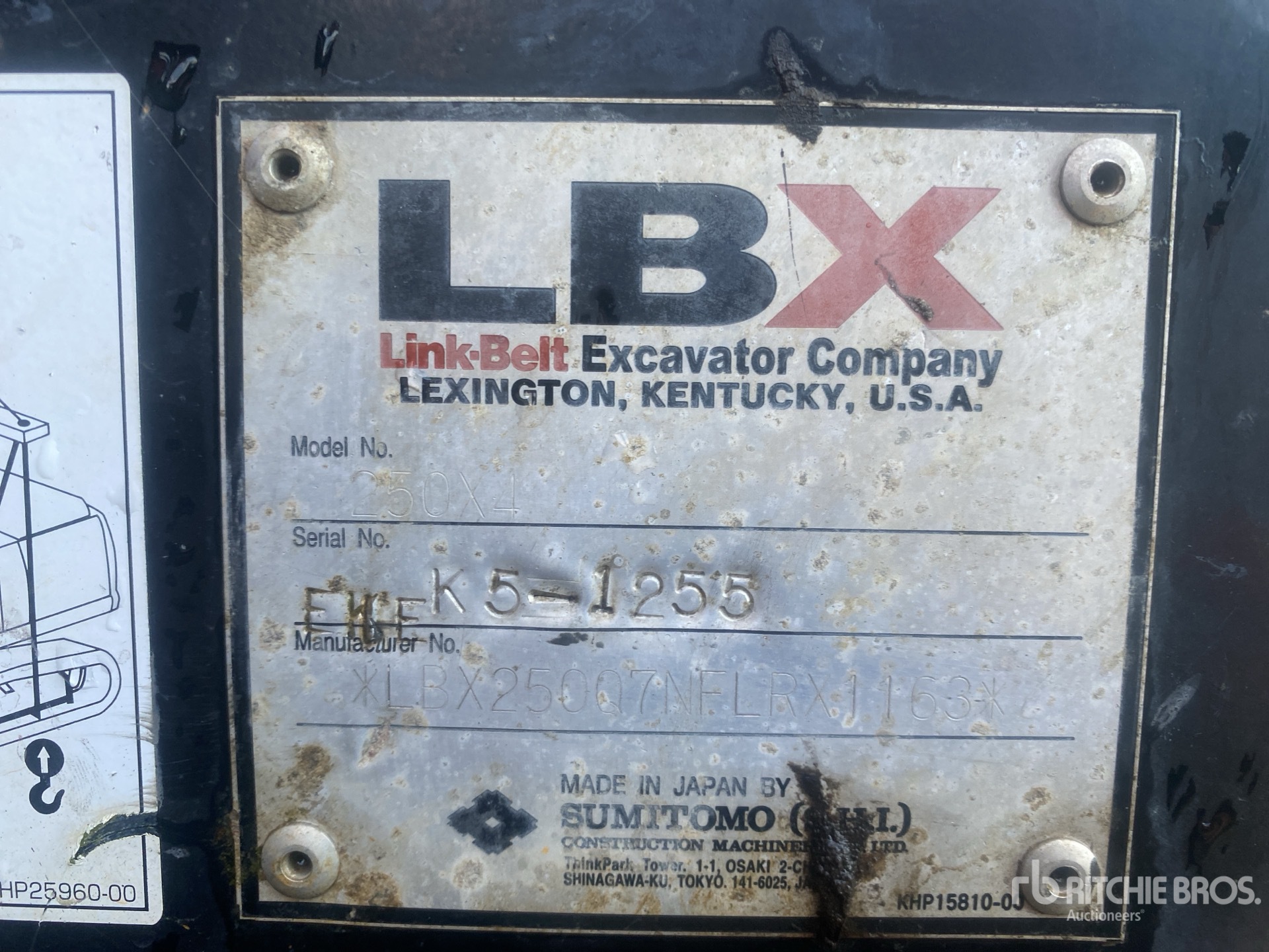 General Appearance with Numer seryjny/numer identyfikacyjny pojazdu