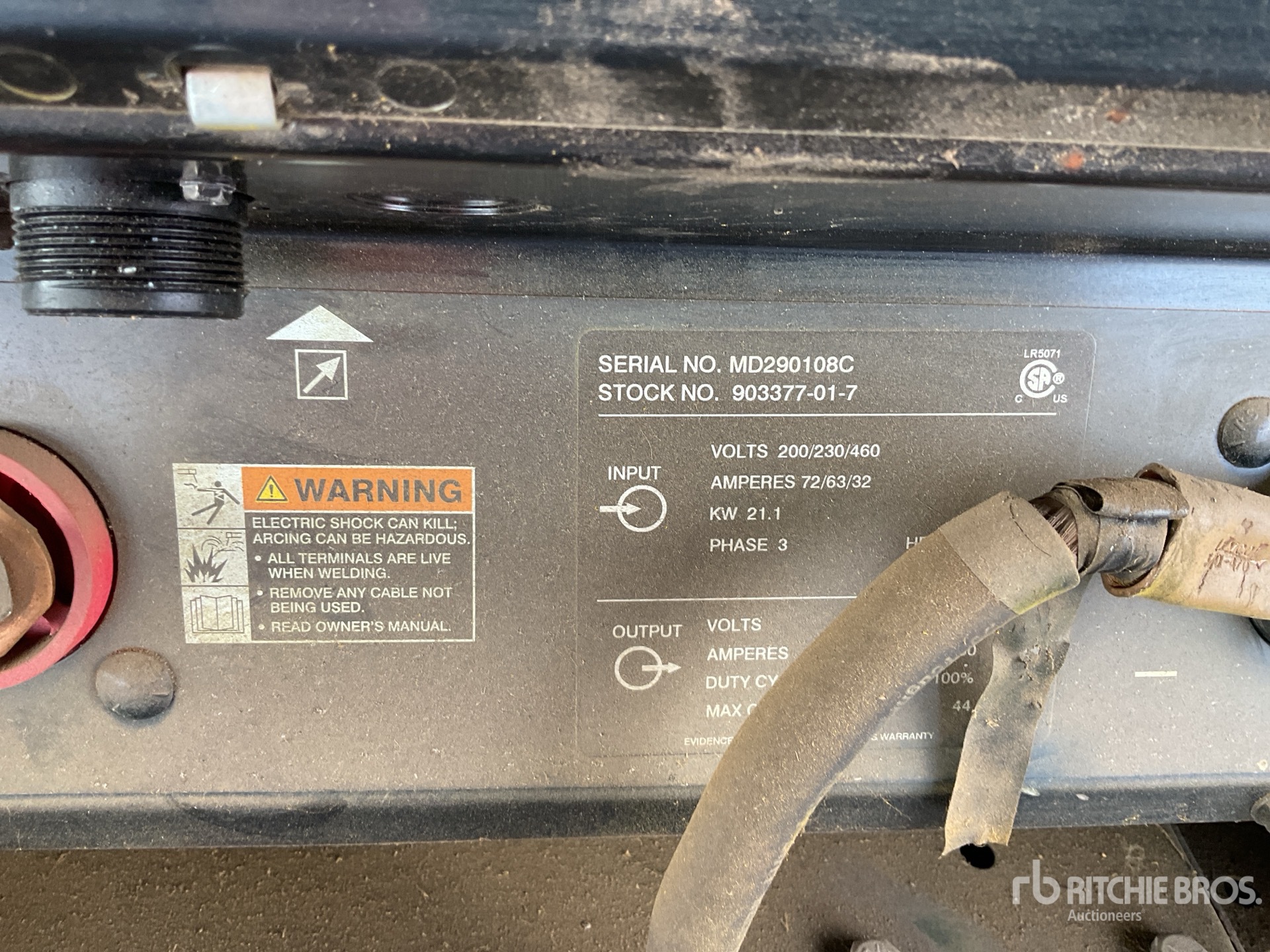 General Appearance with N.º de serie/VIN