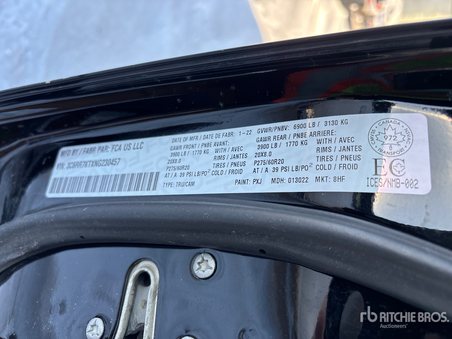 Aspect général with Numéro de série/Numéro d'identification du véhicule automobile