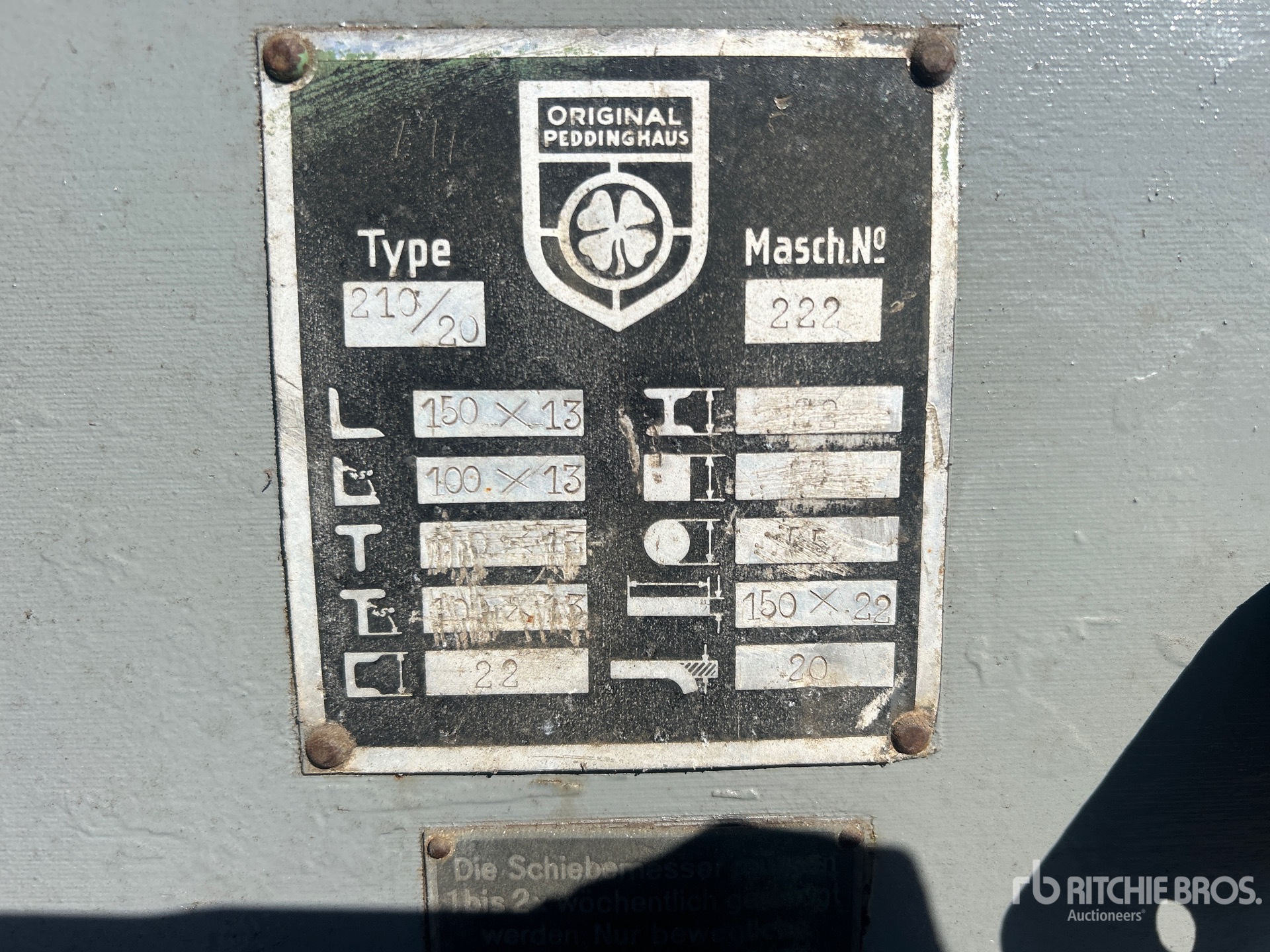 General Appearance with N.º de serie/VIN