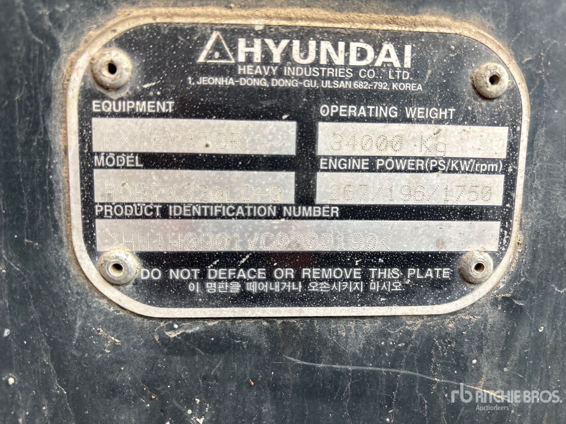 General Appearance with Numero seriale/numero d’identificazione del veicolo (VIN)