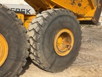 Chassis with Left Rear Drive Tire