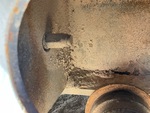 Undercarriage with Left Track Tensioner
