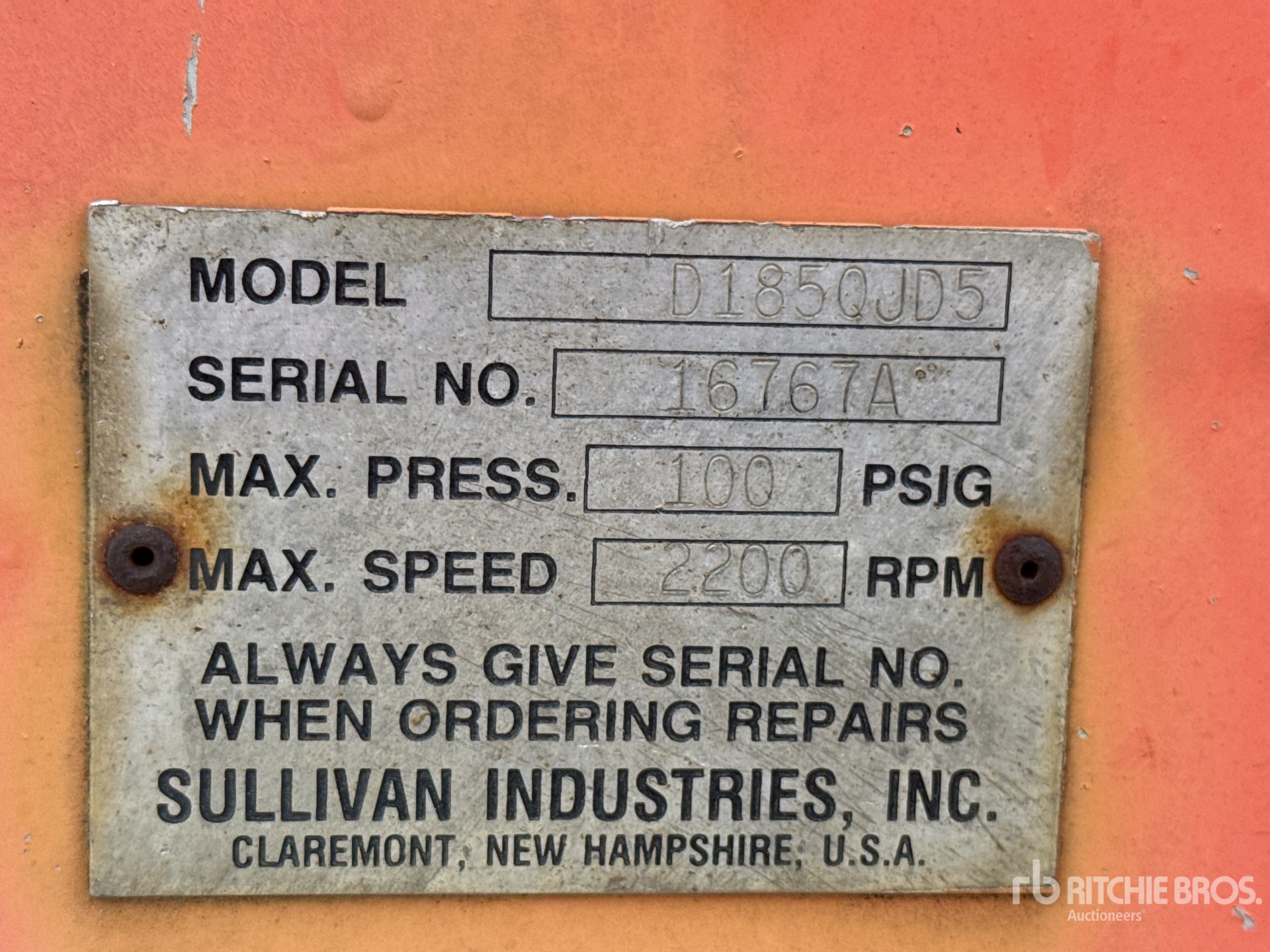 General Appearance with Seriennummer / FIN