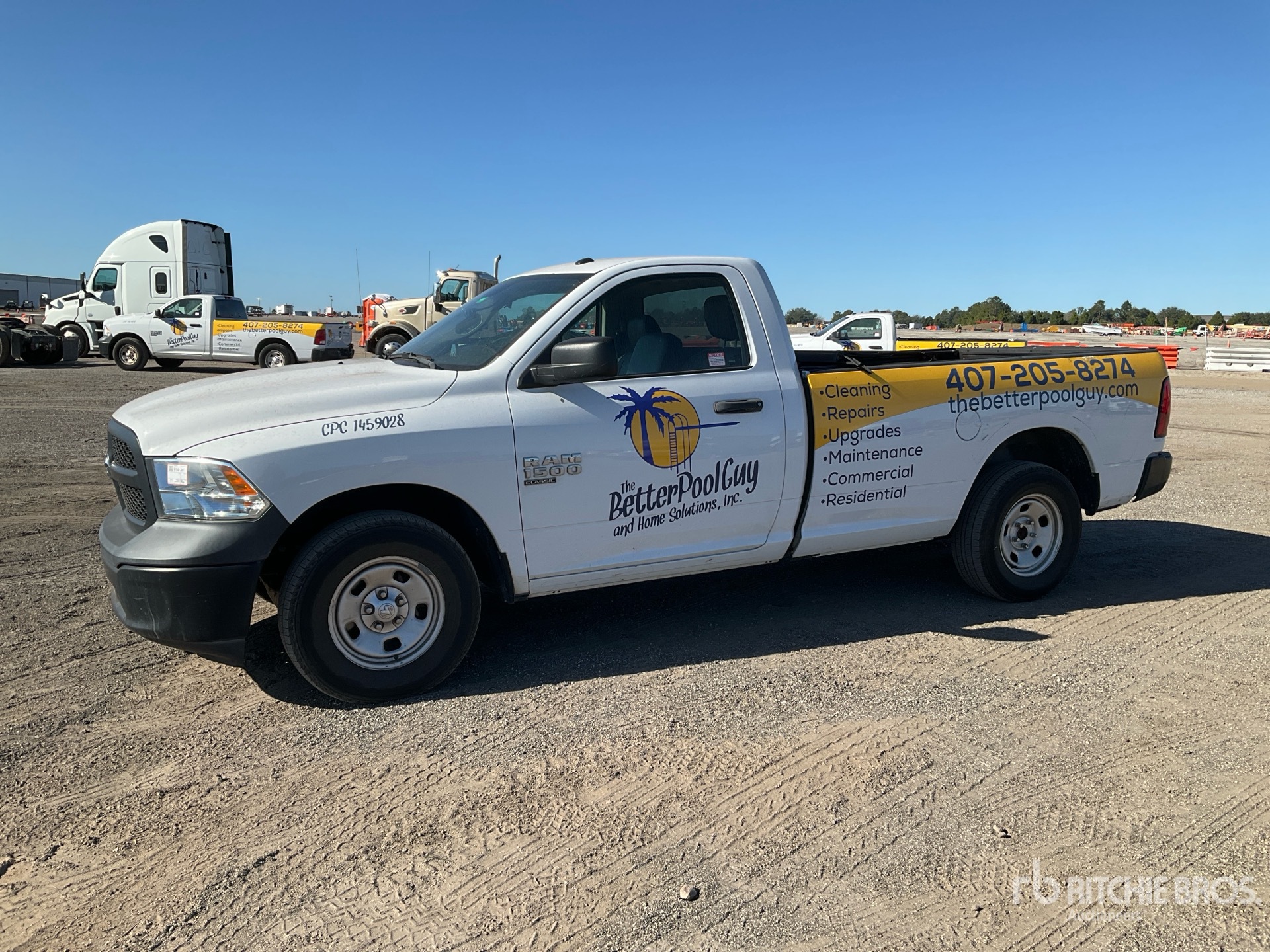 General Appearance with Picture, Left Front Corner