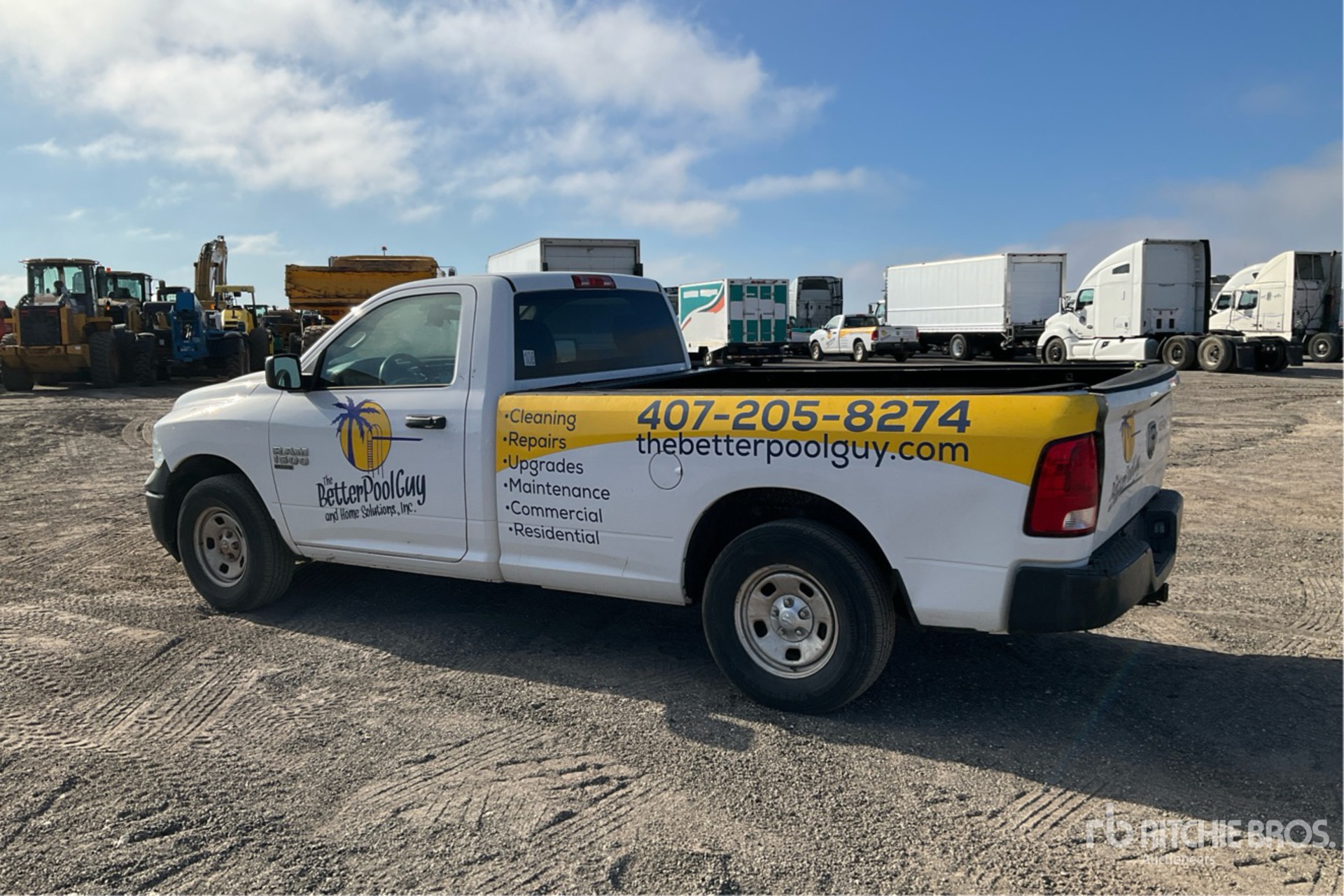 General Appearance with Picture, Left Rear Corner