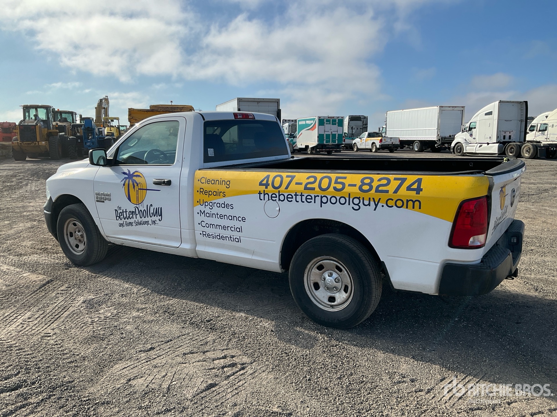 General Appearance with Picture, Left Rear Corner